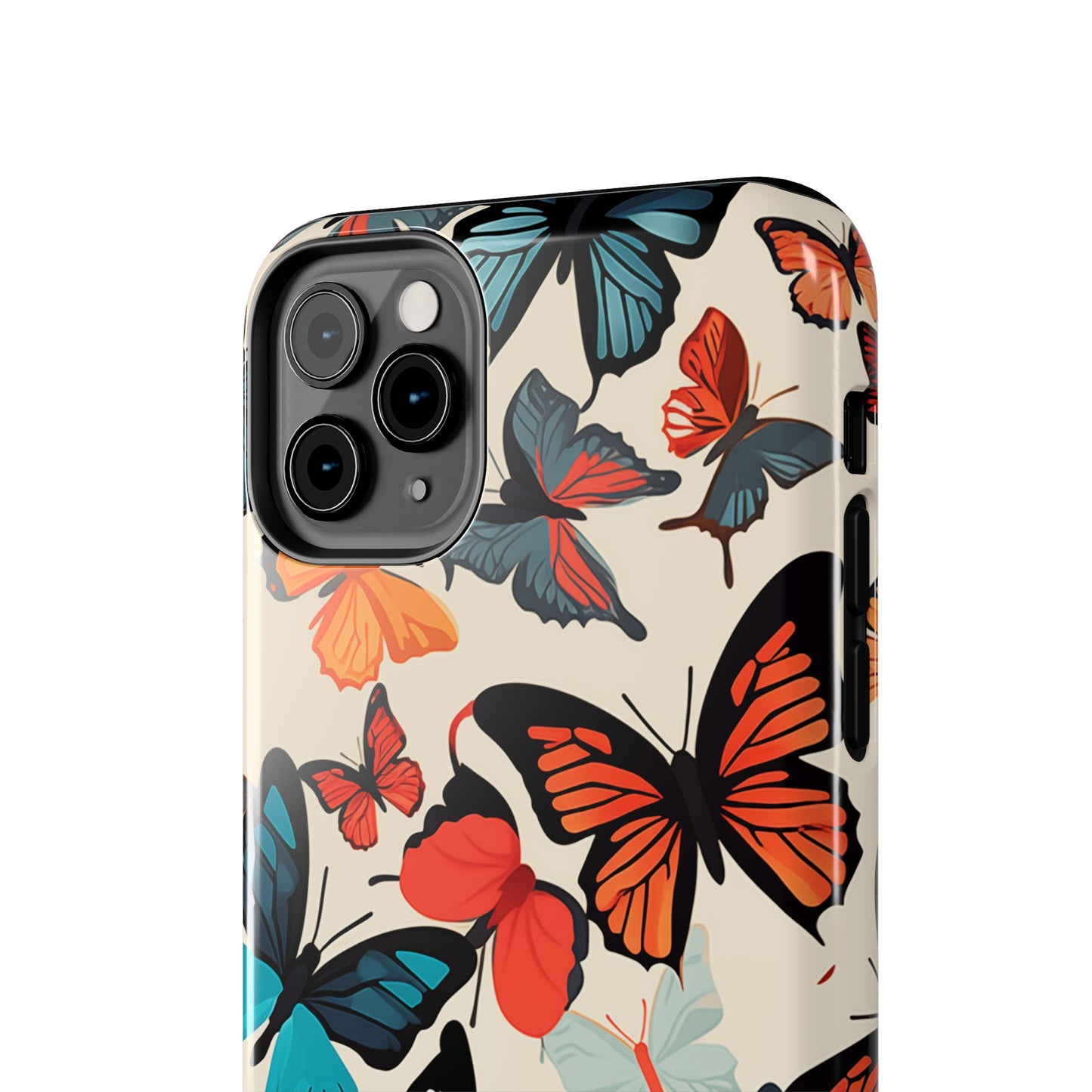 Butterflies #02, iPhone 7, 8, X, 11, 12, 13, 14, 15+ case.