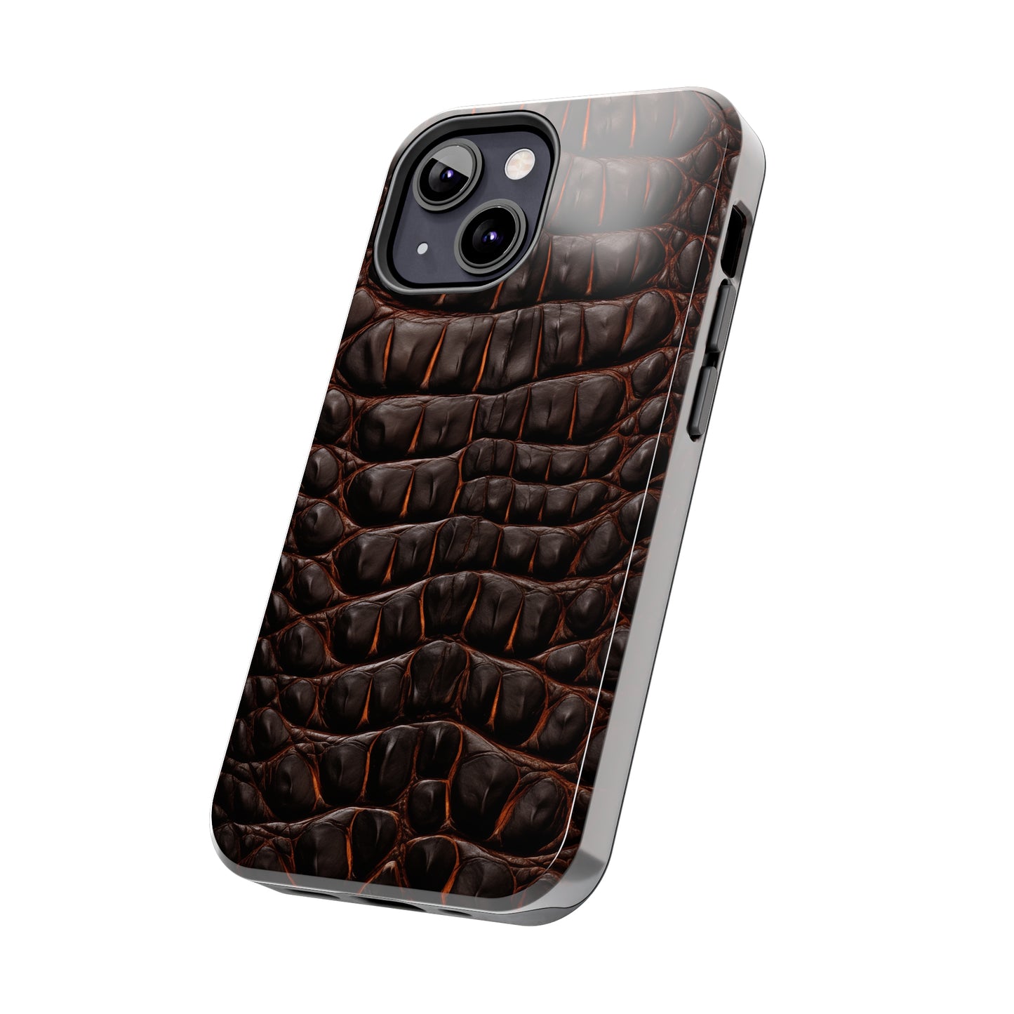 Alligator skin #01, iPhone 7, 8, X, 11, 12, 13, 14, 15+ case.