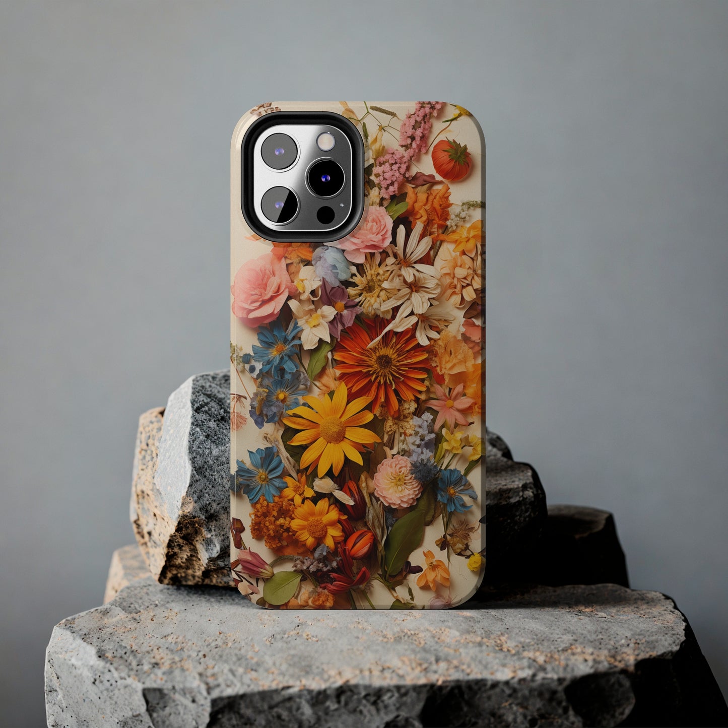 Dried Flowers #03, iPhone 7, 8, X, 11, 12, 13, 14, 15+ case.