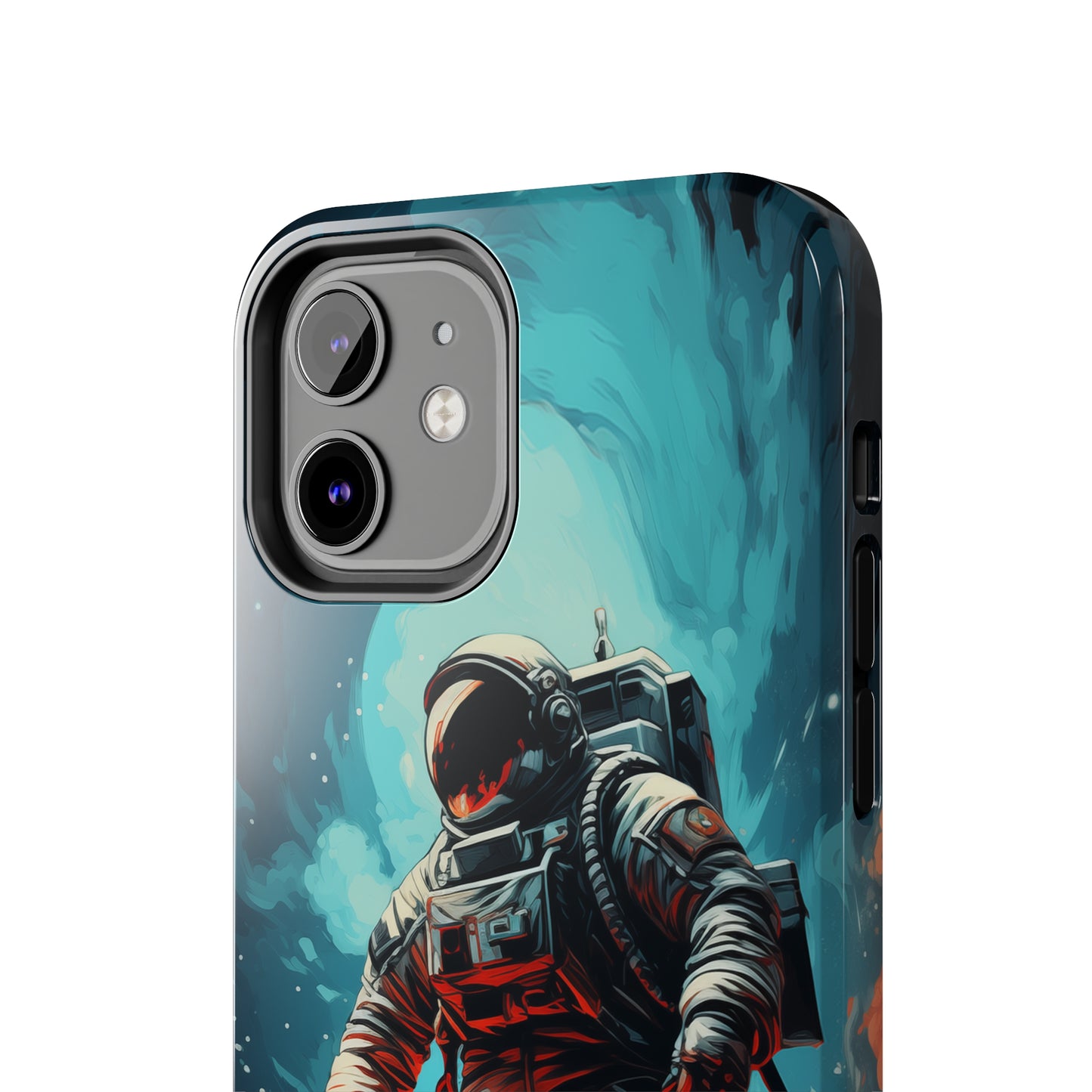 Astronaut #01, iPhone 7, 8, X, 11, 12, 13, 14, 15+ case.