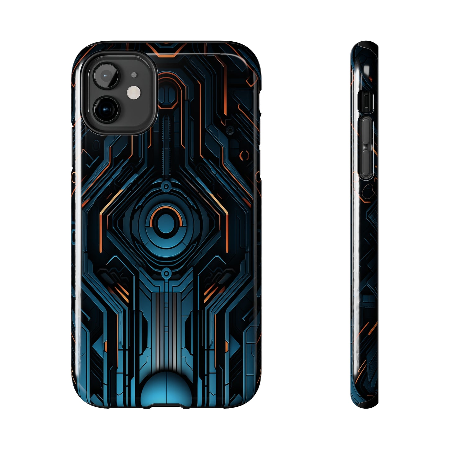 Futuristic #03, iPhone 7, 8, X, 11, 12, 13, 14, 15+ case.