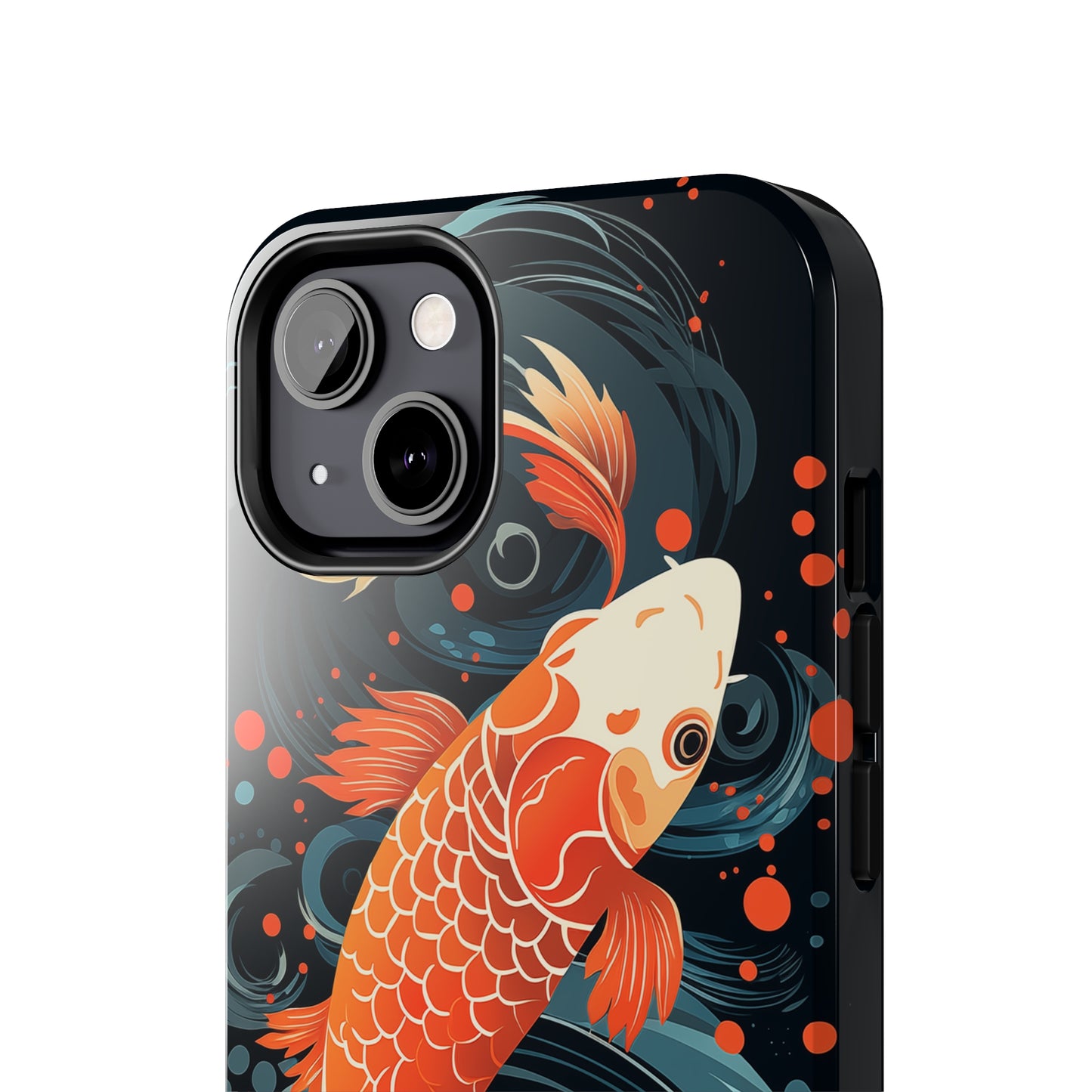 Koi fish #04, iPhone 7, 8, X, 11, 12, 13, 14, 15+ case.