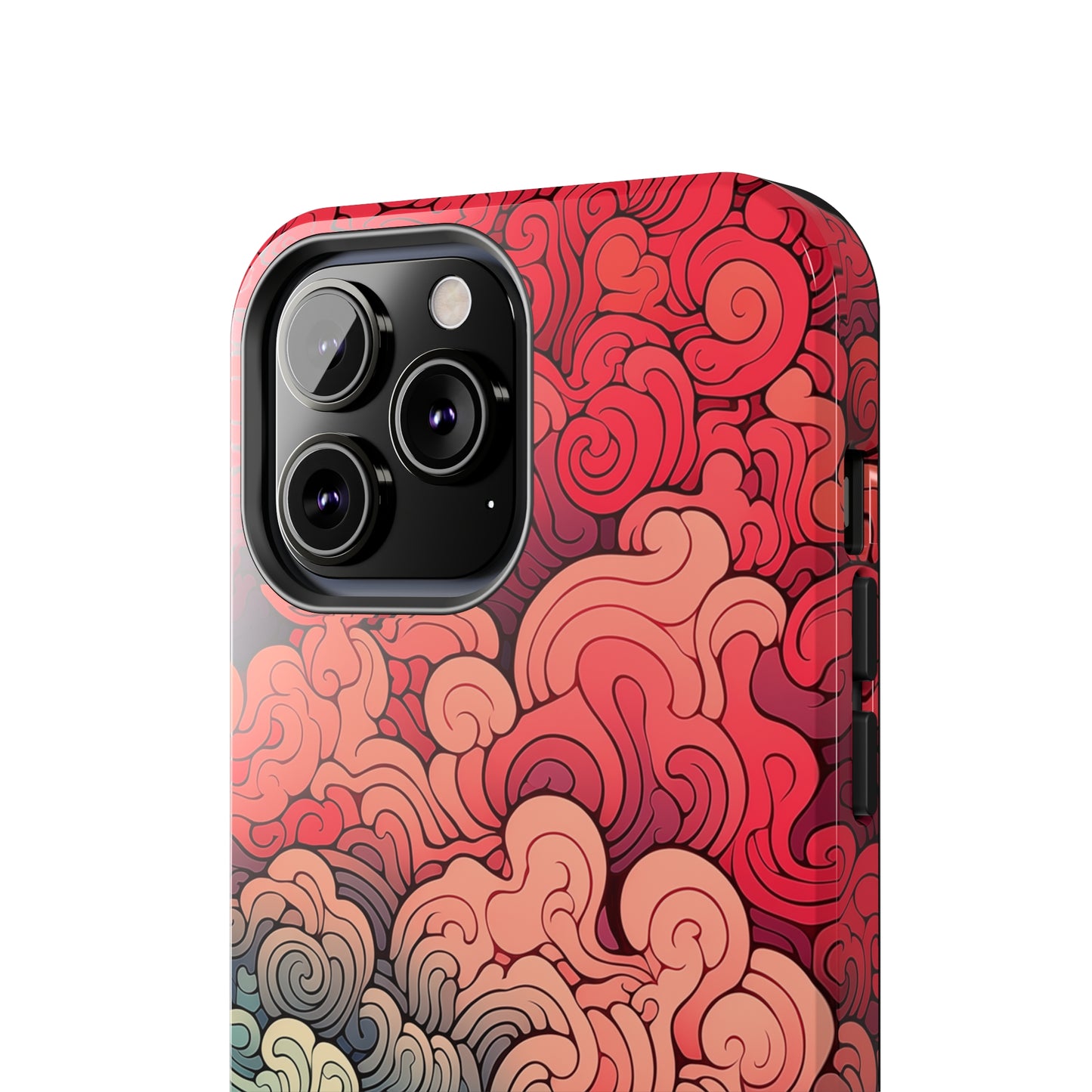 Abstract Swirls #06, iPhone 7, 8, X, 11, 12, 13, 14, 15+ case.