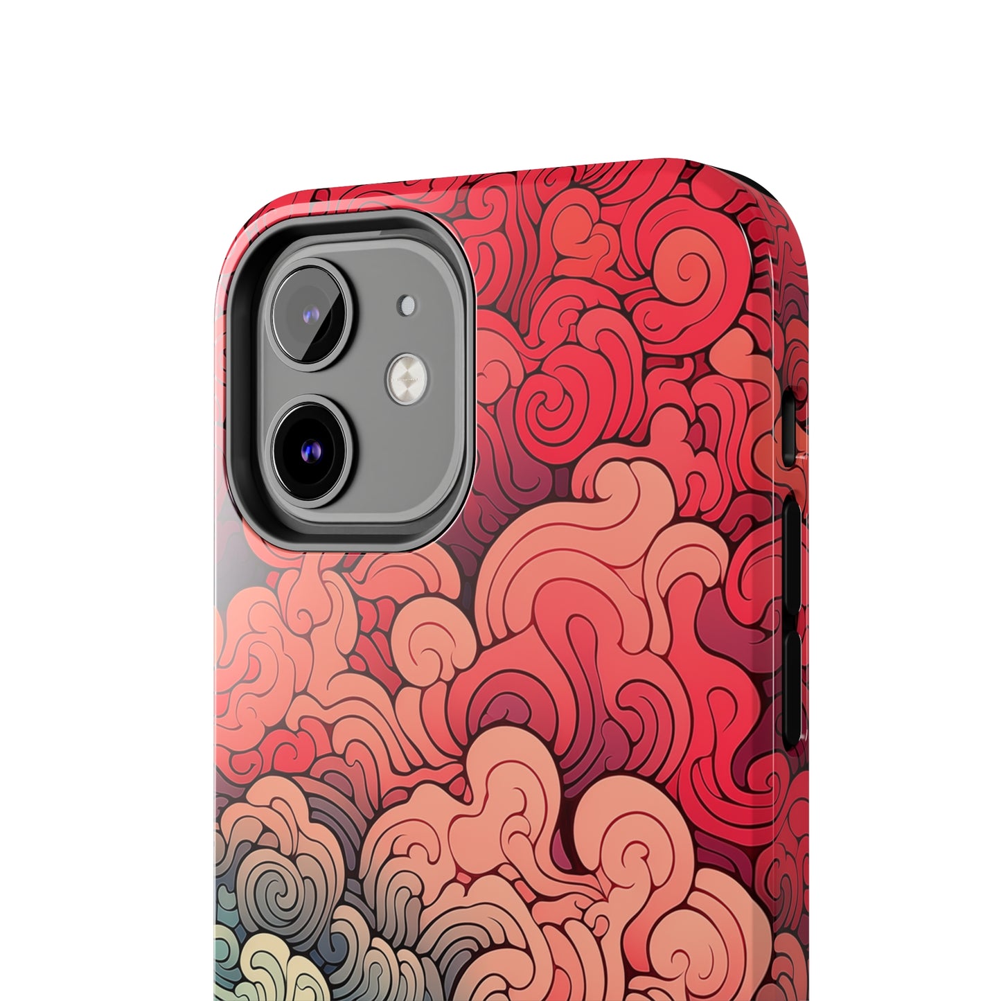 Abstract Swirls #06, iPhone 7, 8, X, 11, 12, 13, 14, 15+ case.