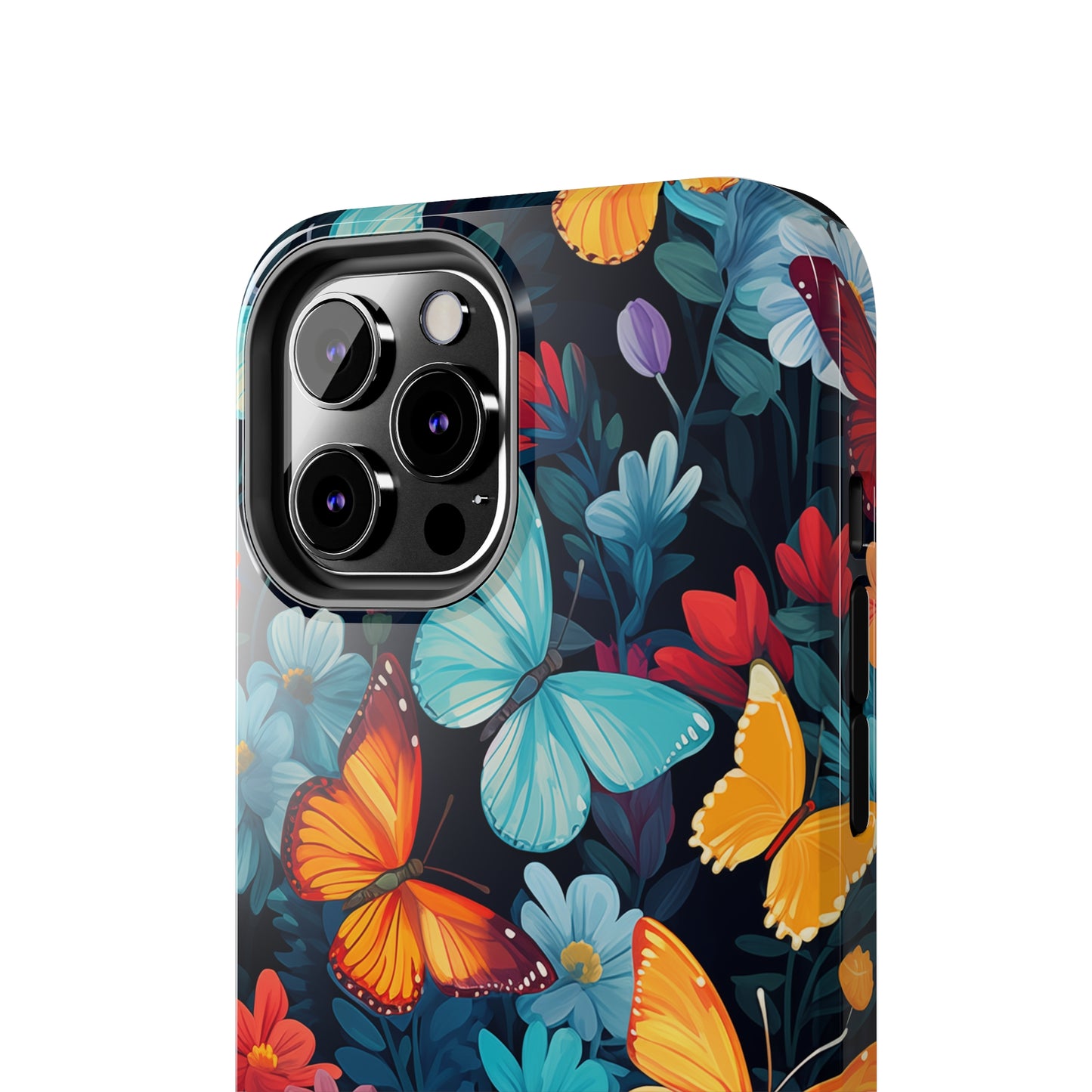 Butterflies #01, iPhone 7, 8, X, 11, 12, 13, 14, 15+ case.