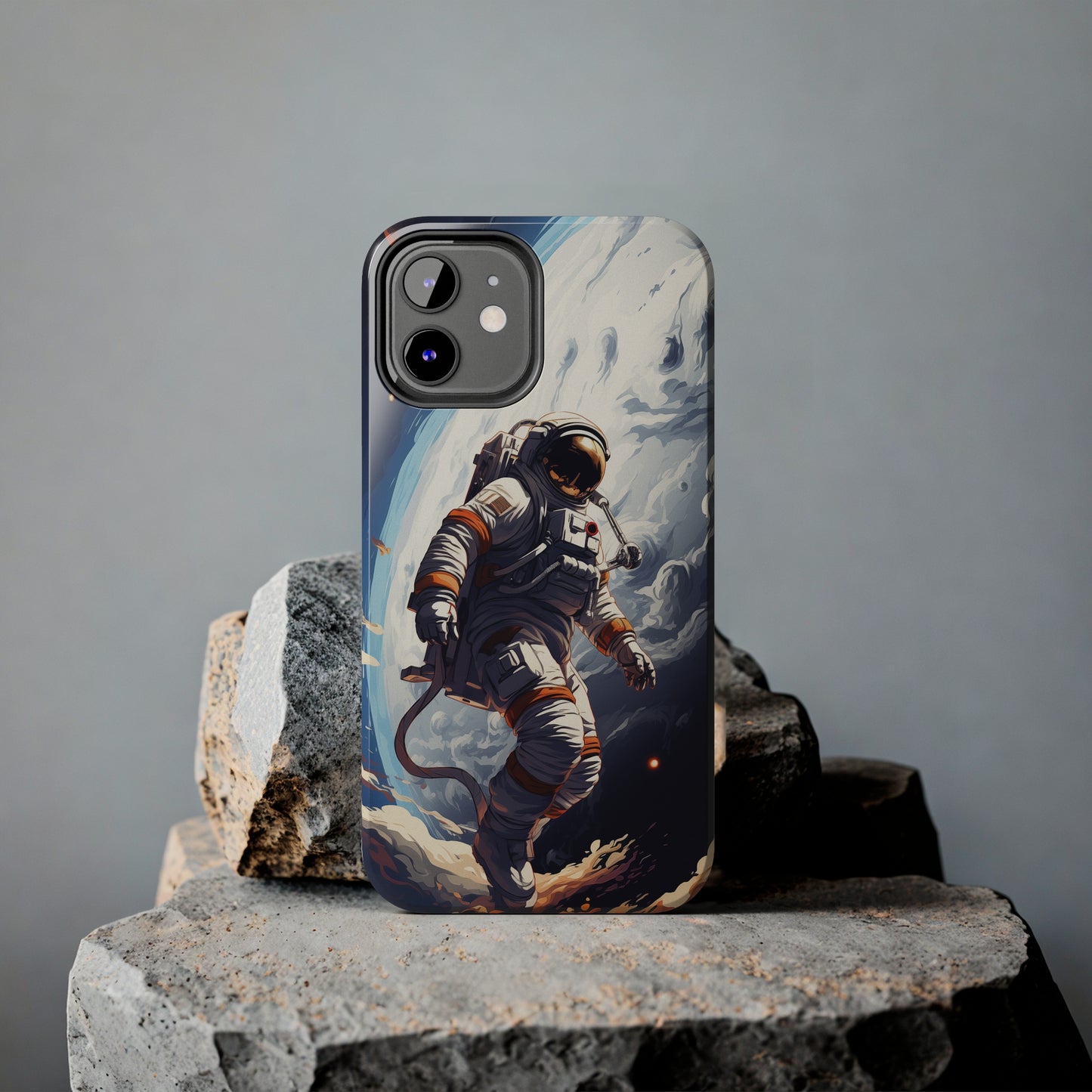 Astronaut #04, iPhone 7, 8, X, 11, 12, 13, 14, 15+ case.