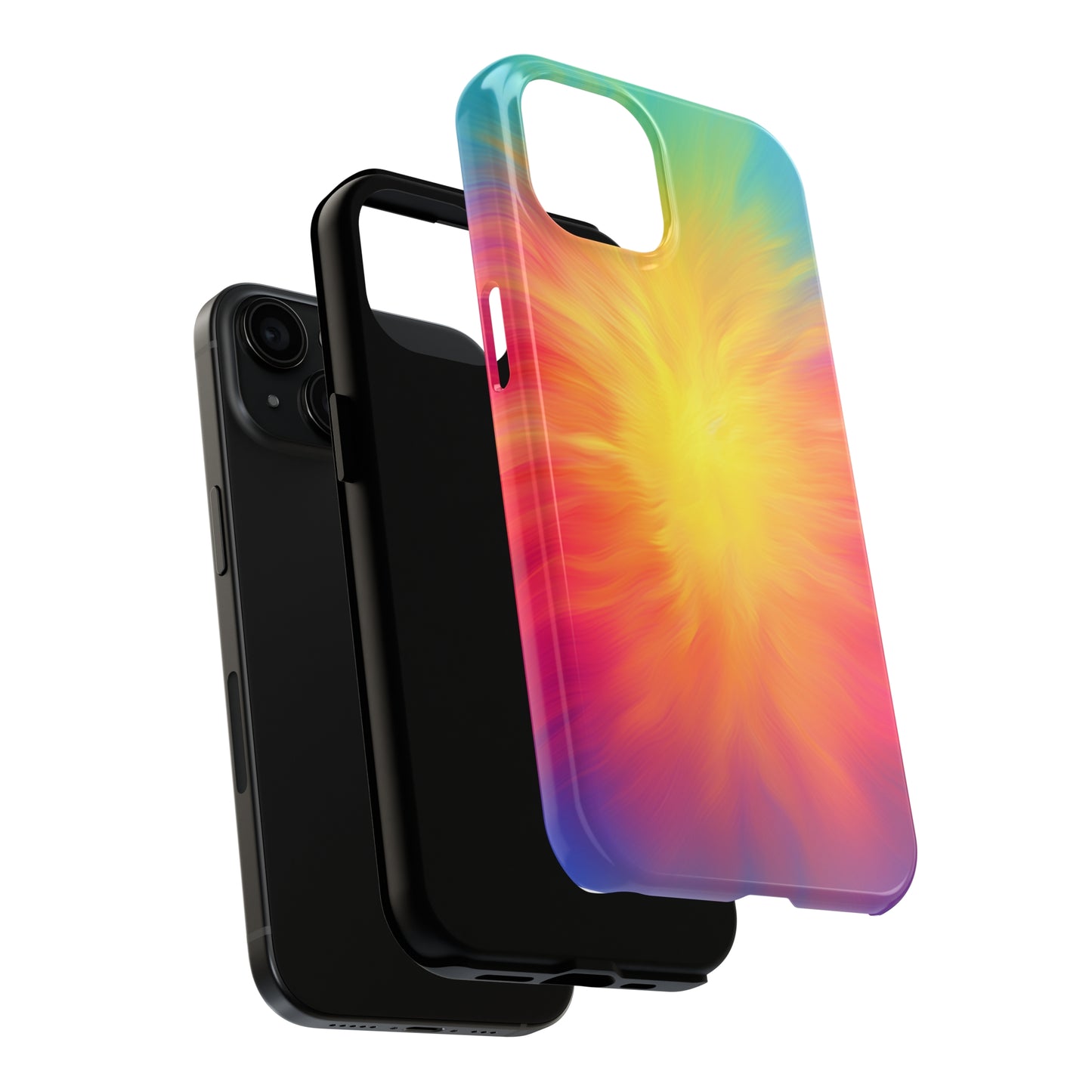 Abstract Colorful Blur, iPhone 7, 8, X, 11, 12, 13, 14, 15+ case.