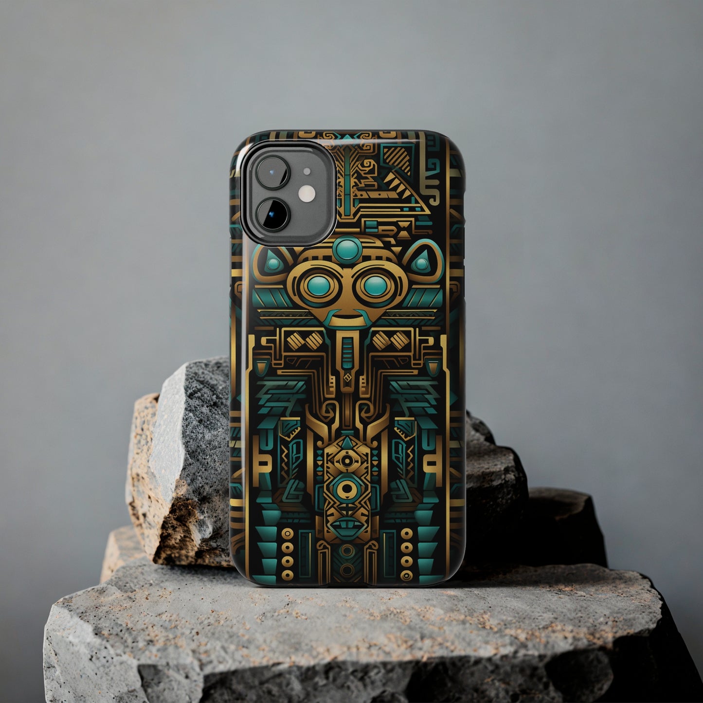 Aztec Vibes #03, iPhone 7, 8, X, 11, 12, 13, 14, 15+ case.