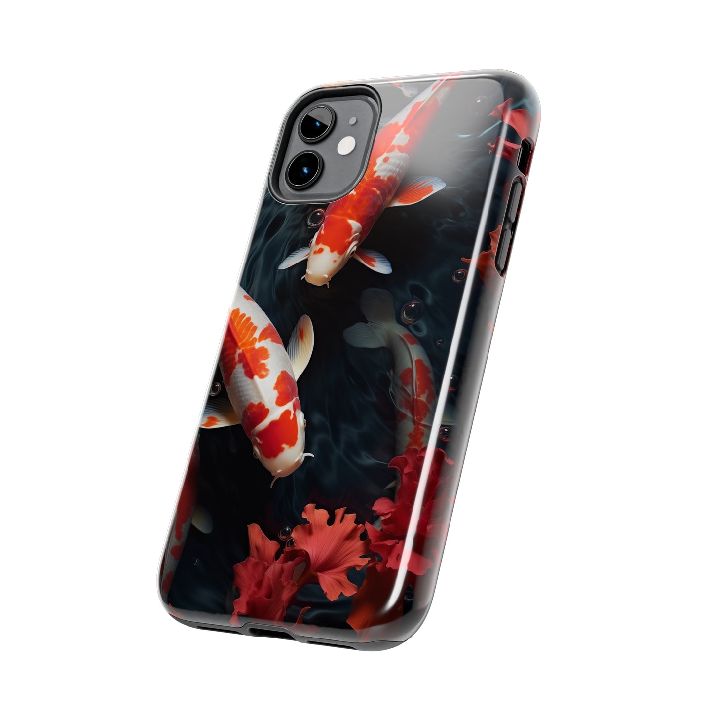 Koi fish #05, iPhone 7, 8, X, 11, 12, 13, 14, 15+ case.