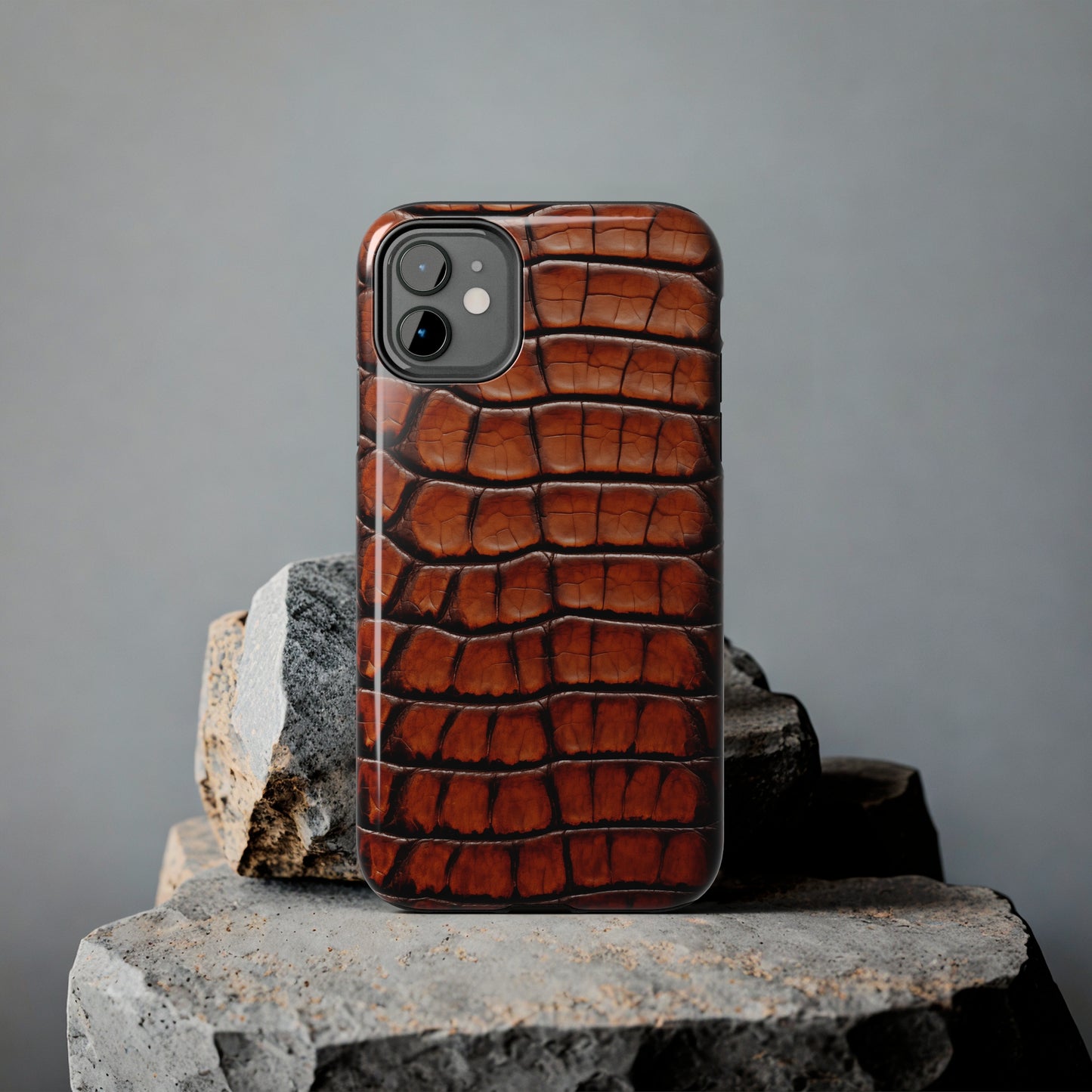 Alligator skin #04, iPhone 7, 8, X, 11, 12, 13, 14, 15+ case.