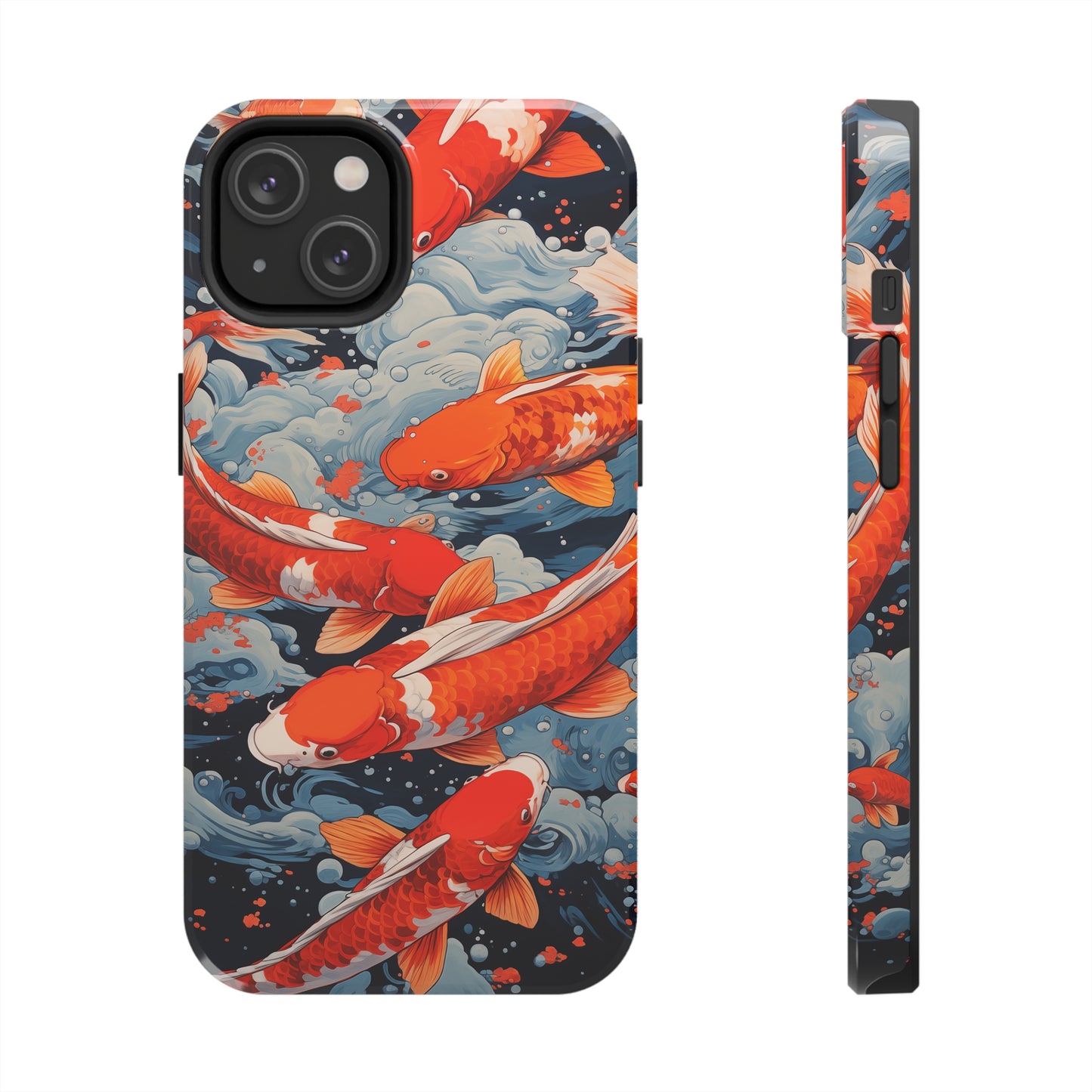 Koi fish #02, iPhone 7, 8, X, 11, 12, 13, 14, 15+ case.