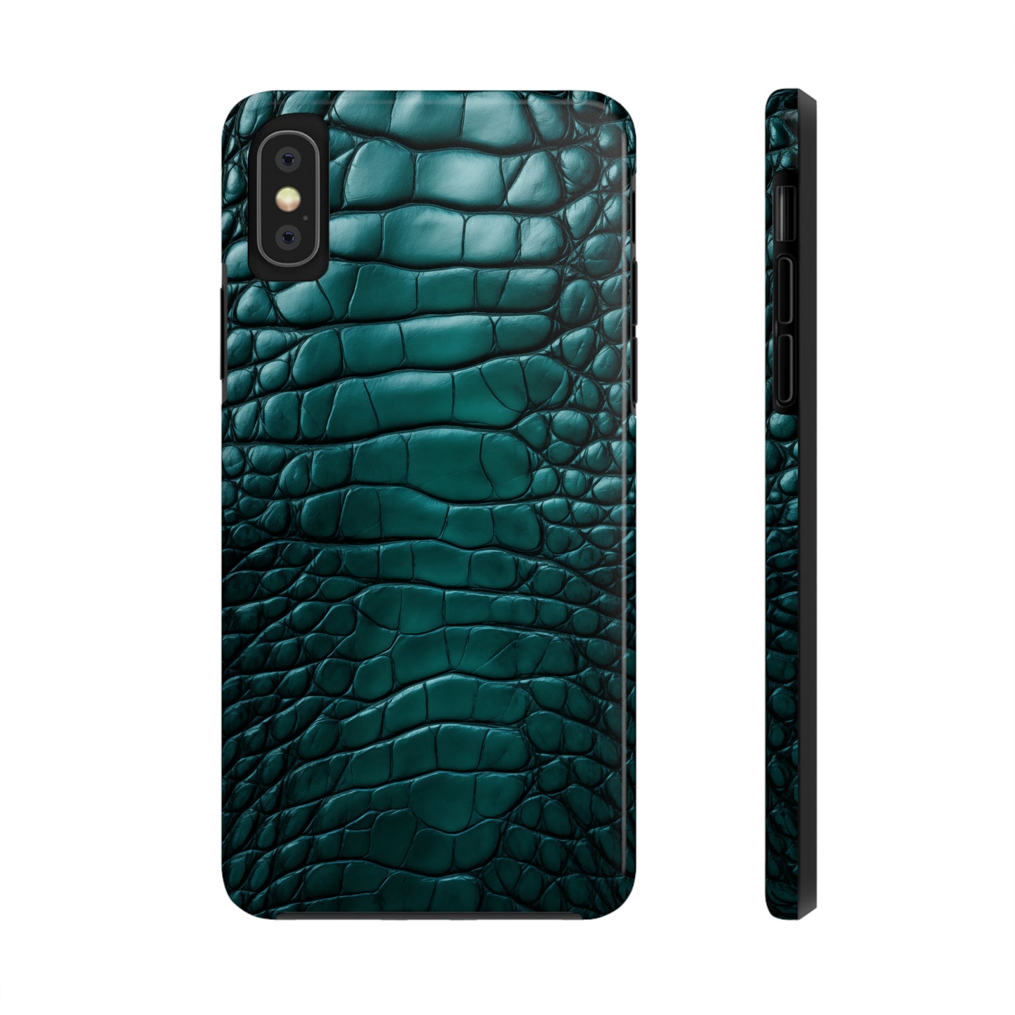 Alligator skin #02, iPhone 7, 8, X, 11, 12, 13, 14, 15+ case.