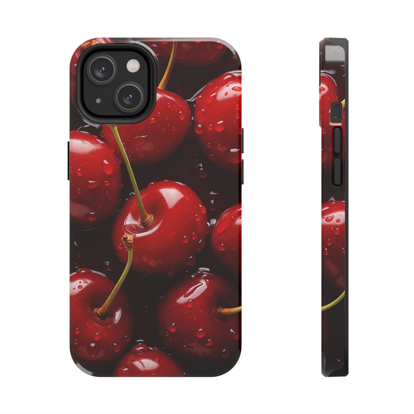 Cherries #07, iPhone 7, 8, X, 11, 12, 13, 14, 15+ case.