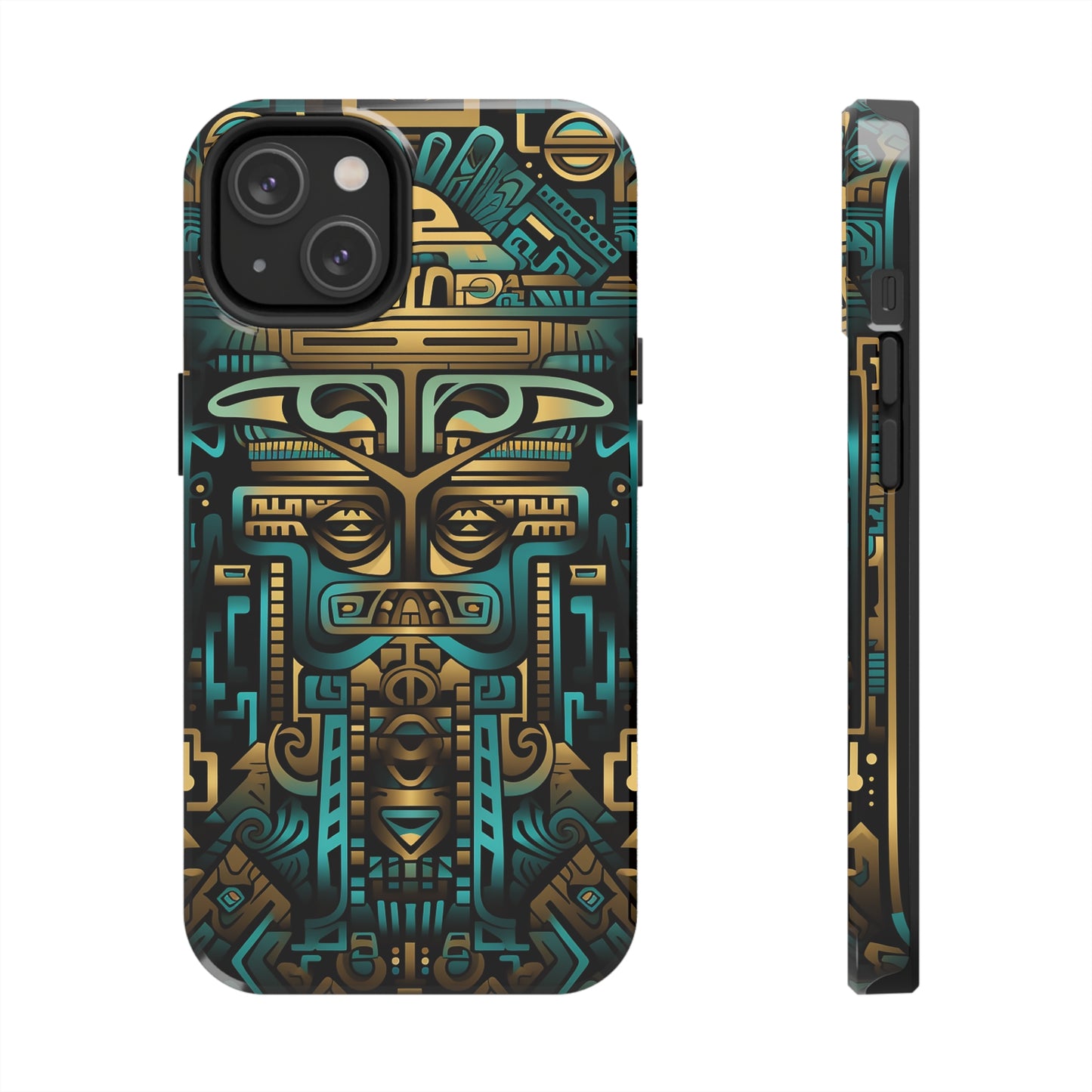 Aztec Vibes #02, iPhone 7, 8, X, 11, 12, 13, 14, 15+ case.