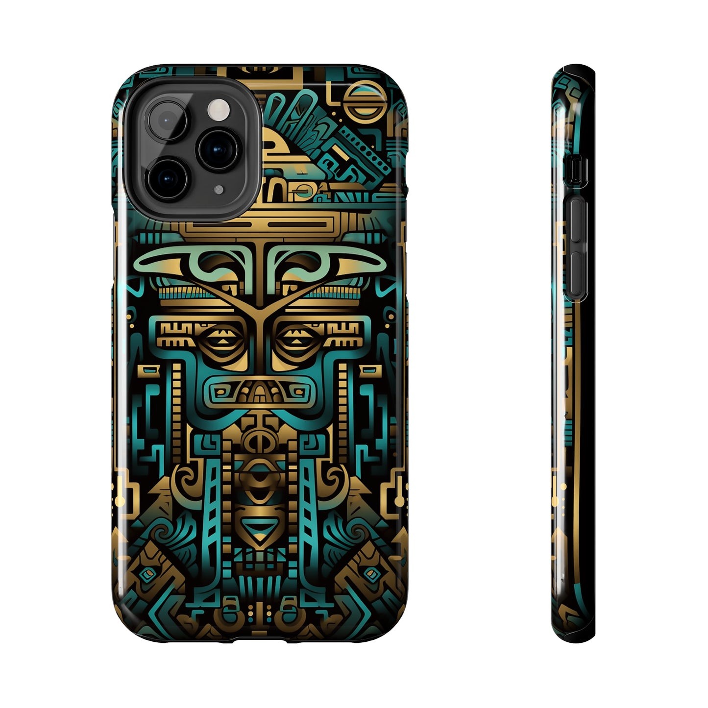 Aztec Vibes #02, iPhone 7, 8, X, 11, 12, 13, 14, 15+ case.