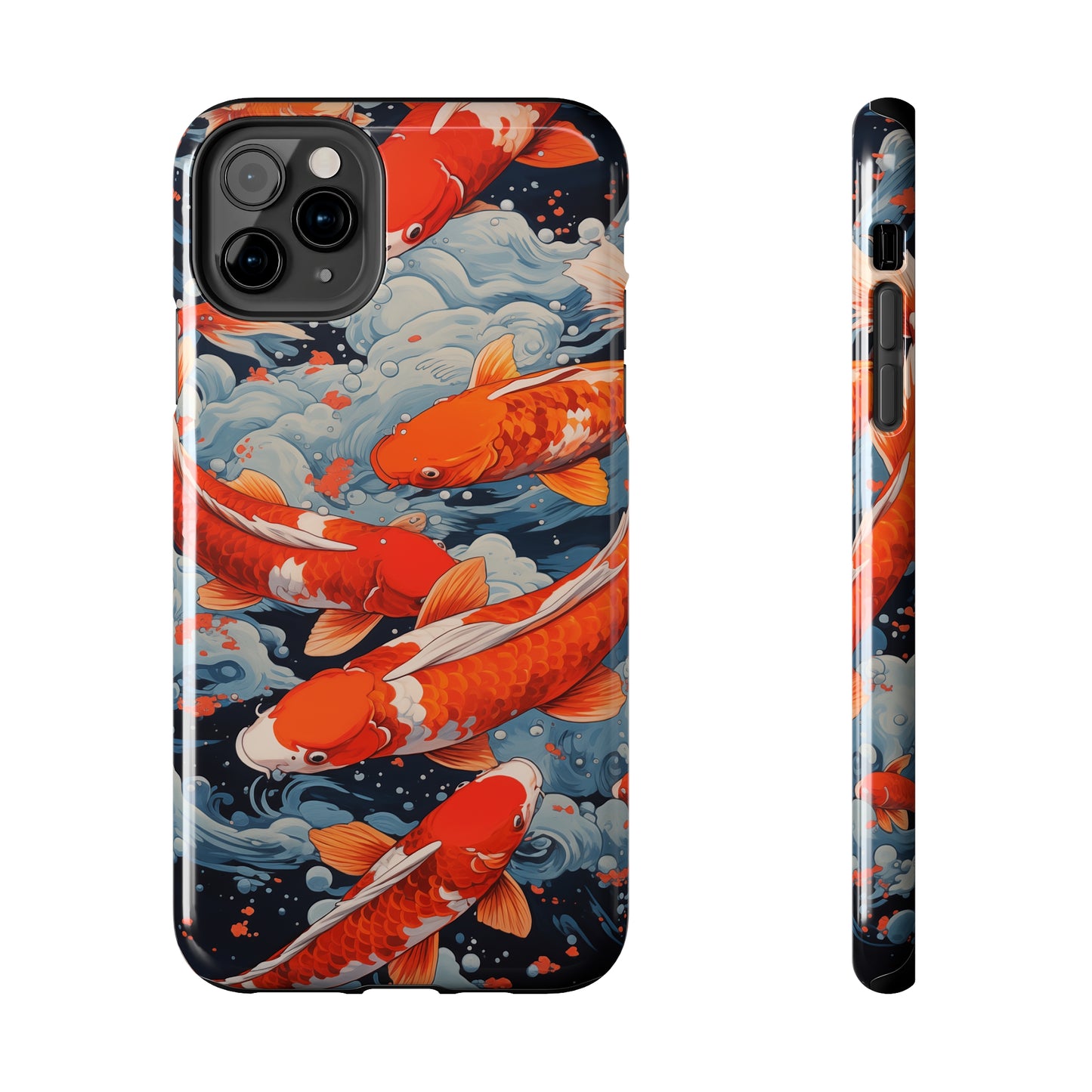 Koi fish #02, iPhone 7, 8, X, 11, 12, 13, 14, 15+ case.