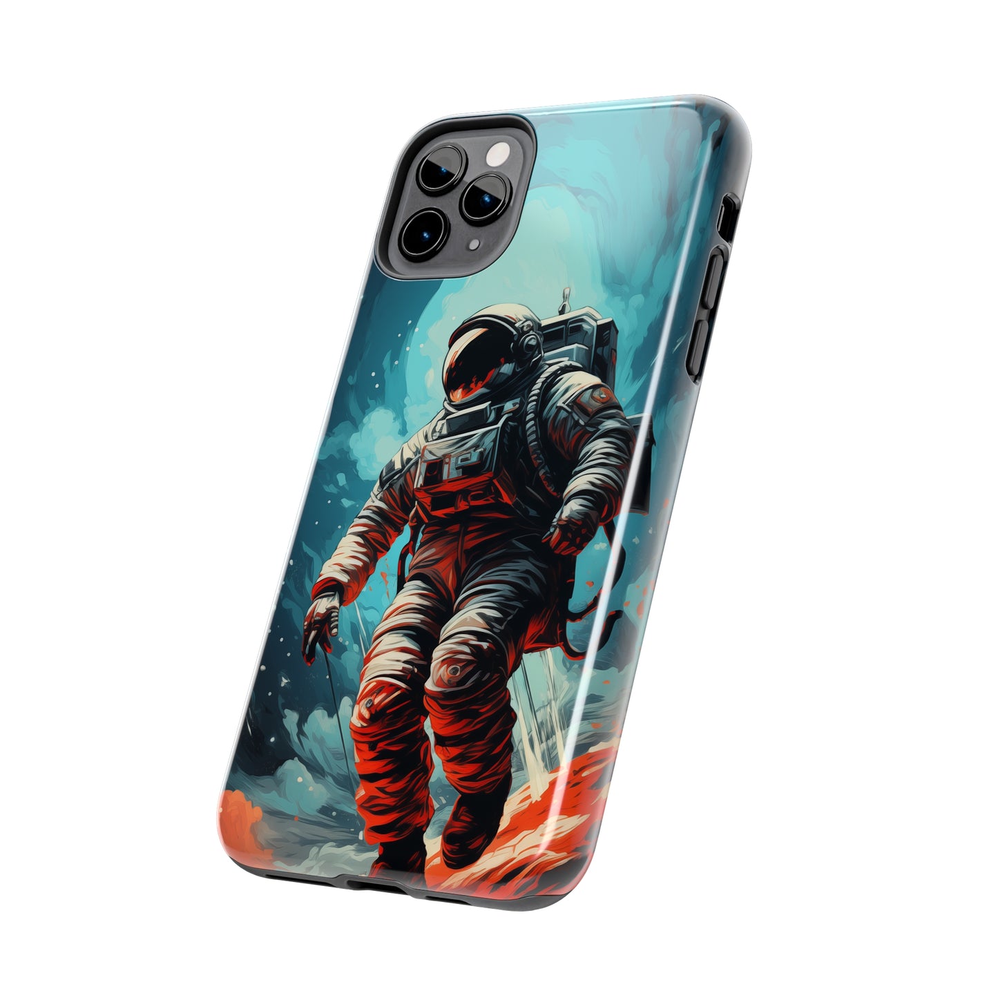 Astronaut #01, iPhone 7, 8, X, 11, 12, 13, 14, 15+ case.