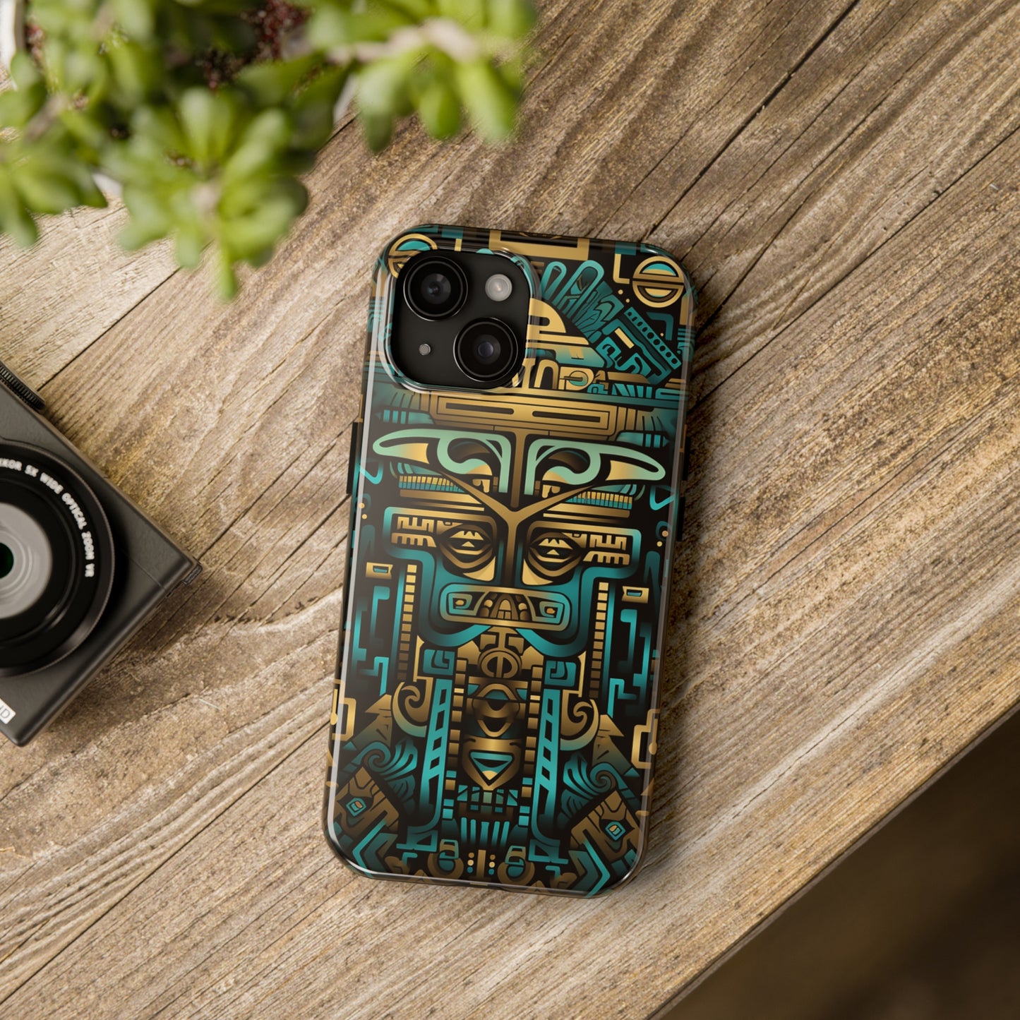 Aztec Vibes #02, iPhone 7, 8, X, 11, 12, 13, 14, 15+ case.