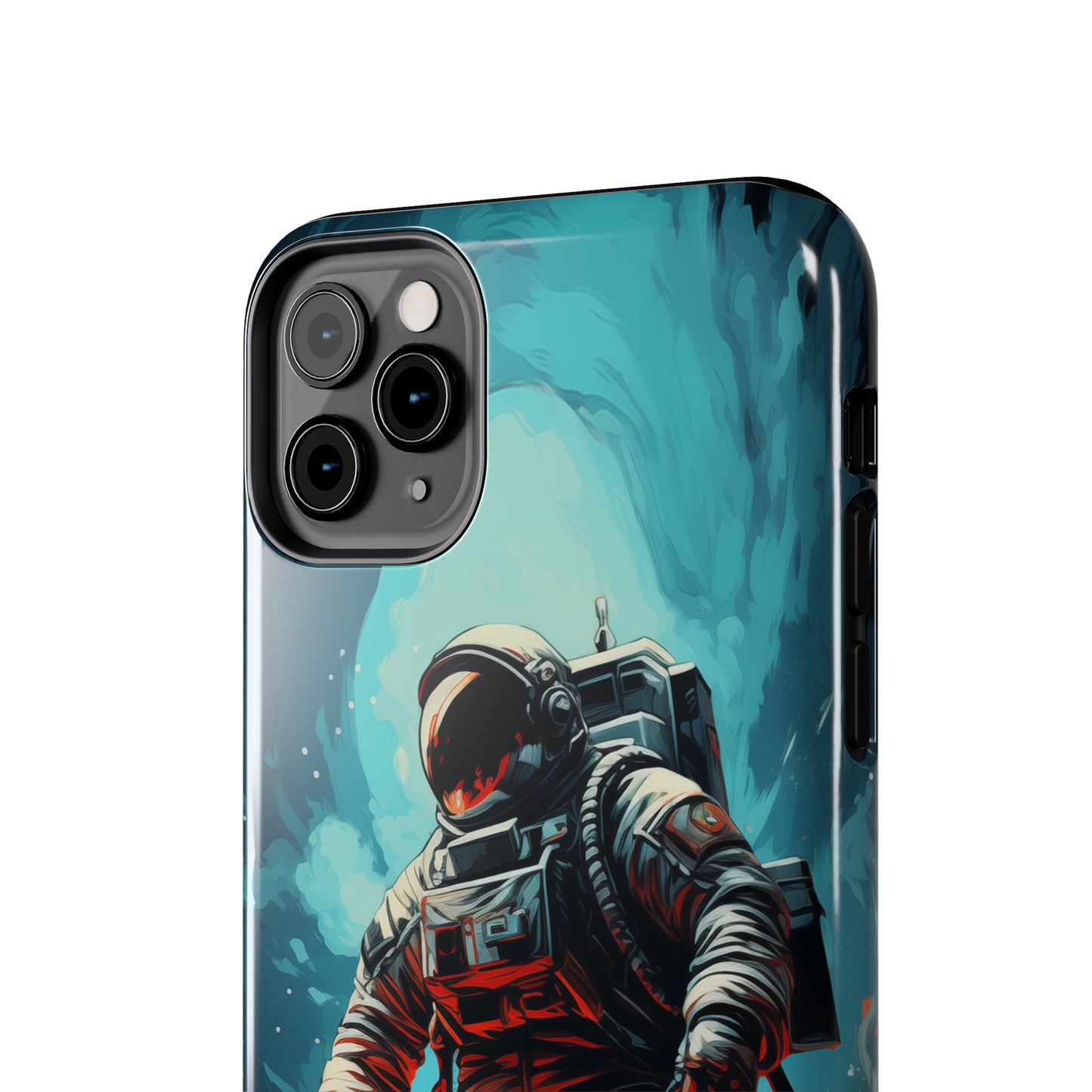 Astronaut #01, iPhone 7, 8, X, 11, 12, 13, 14, 15+ case.