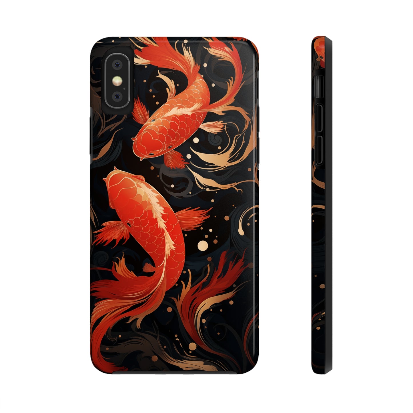 Koi fish #03, iPhone 7, 8, X, 11, 12, 13, 14, 15+ case.