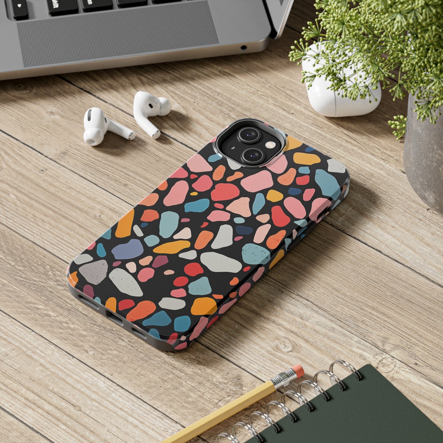 Terrazzo #02, iPhone 7, 8, X, 11, 12, 13, 14, 15+ case.