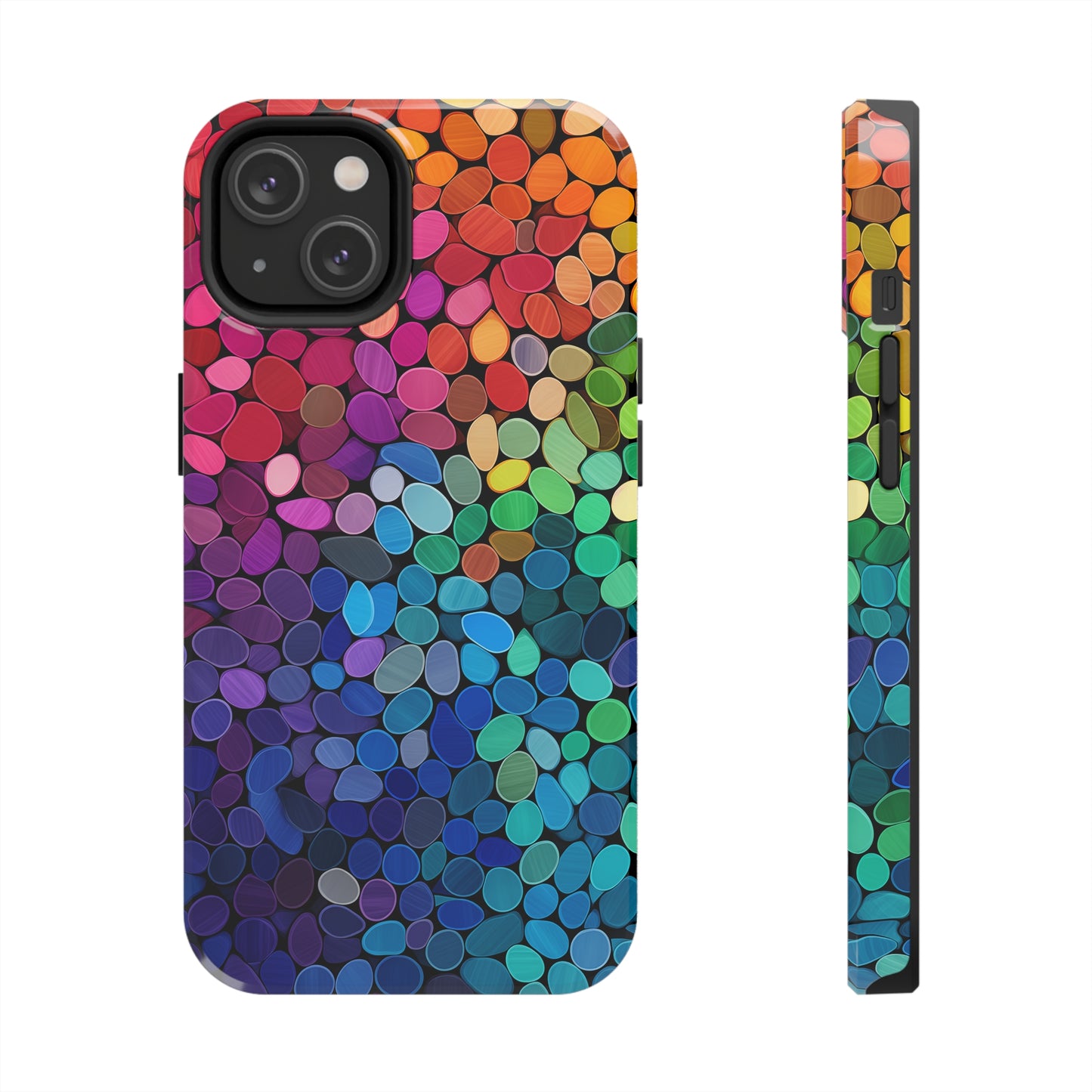 Rainbow Effect, iPhone 7, 8, X, 11, 12, 13, 14, 15+ case.