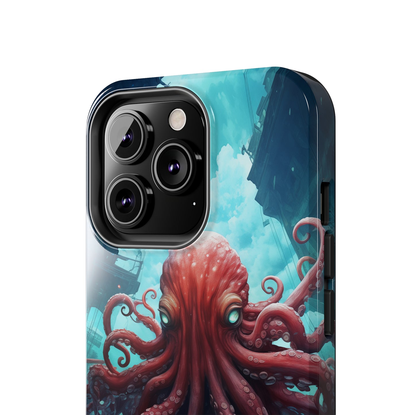 Octopus #01, iPhone 7, 8, X, 11, 12, 13, 14, 15+ case.