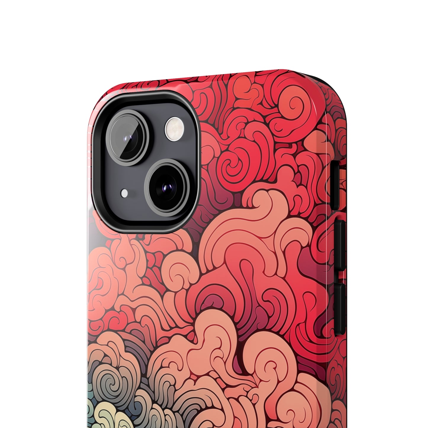 Abstract Swirls #06, iPhone 7, 8, X, 11, 12, 13, 14, 15+ case.