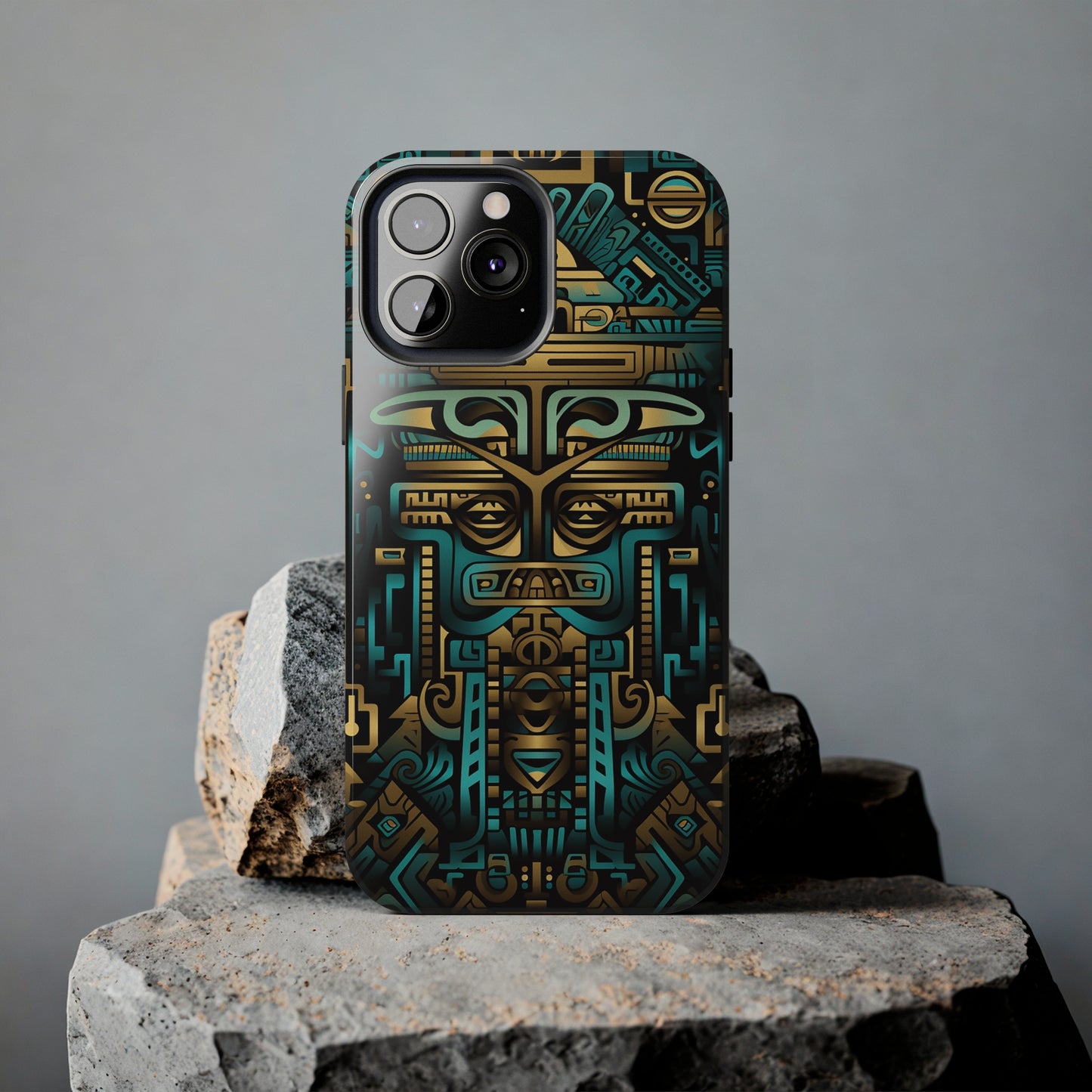 Aztec Vibes #02, iPhone 7, 8, X, 11, 12, 13, 14, 15+ case.