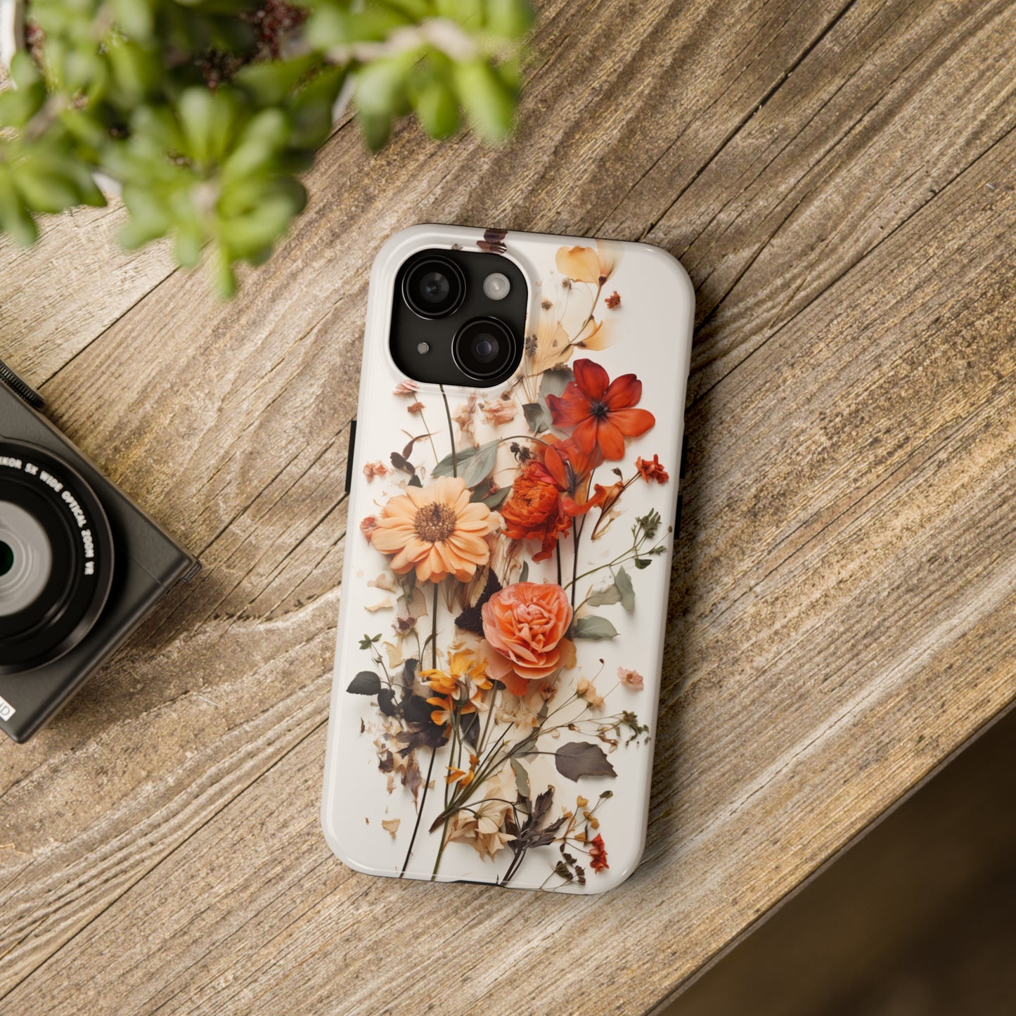 Dried Flowers #01, iPhone 7, 8, X, 11, 12, 13, 14, 15+ case.