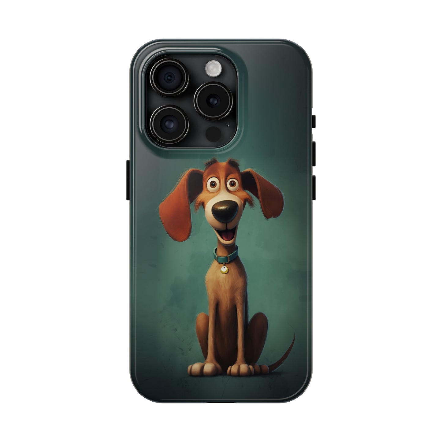 Hux, Cartoon Dog, iPhone 7, 8, X, 11, 12, 13, 14, 15+ case.