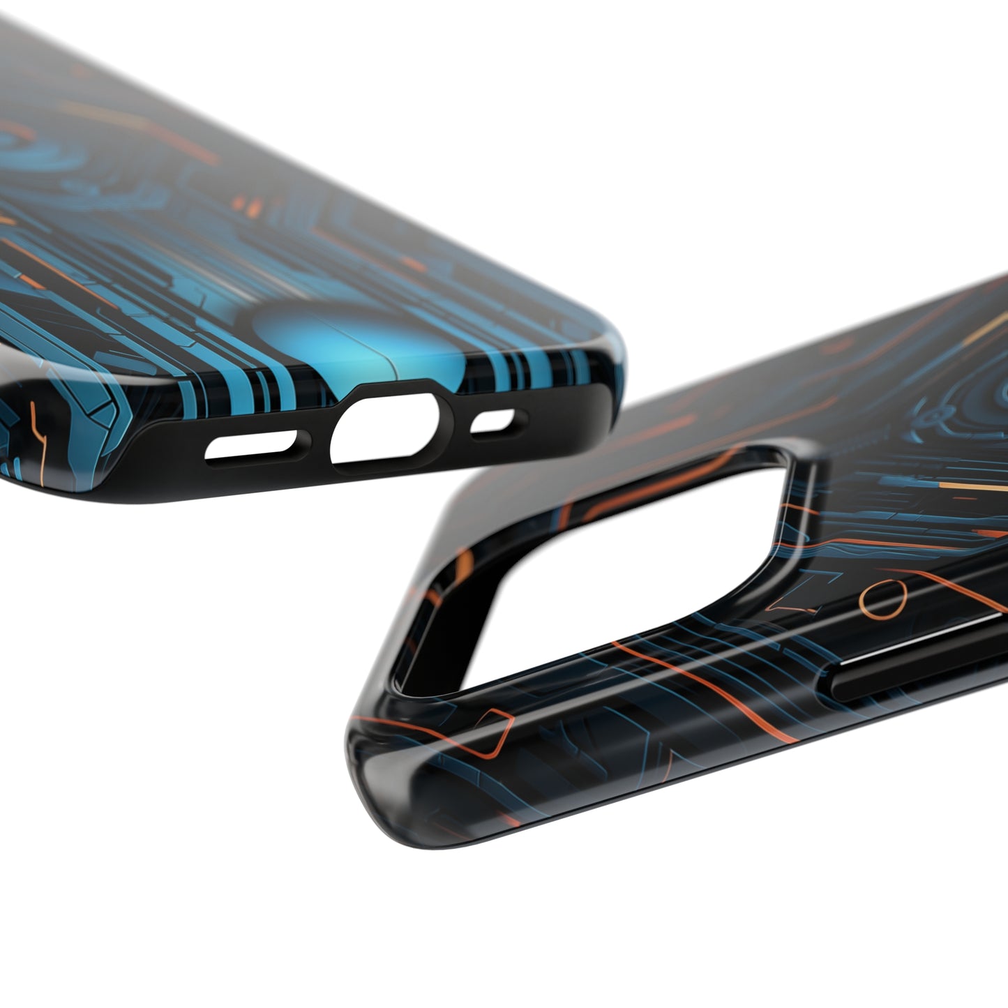 Futuristic #03, iPhone 7, 8, X, 11, 12, 13, 14, 15+ case.