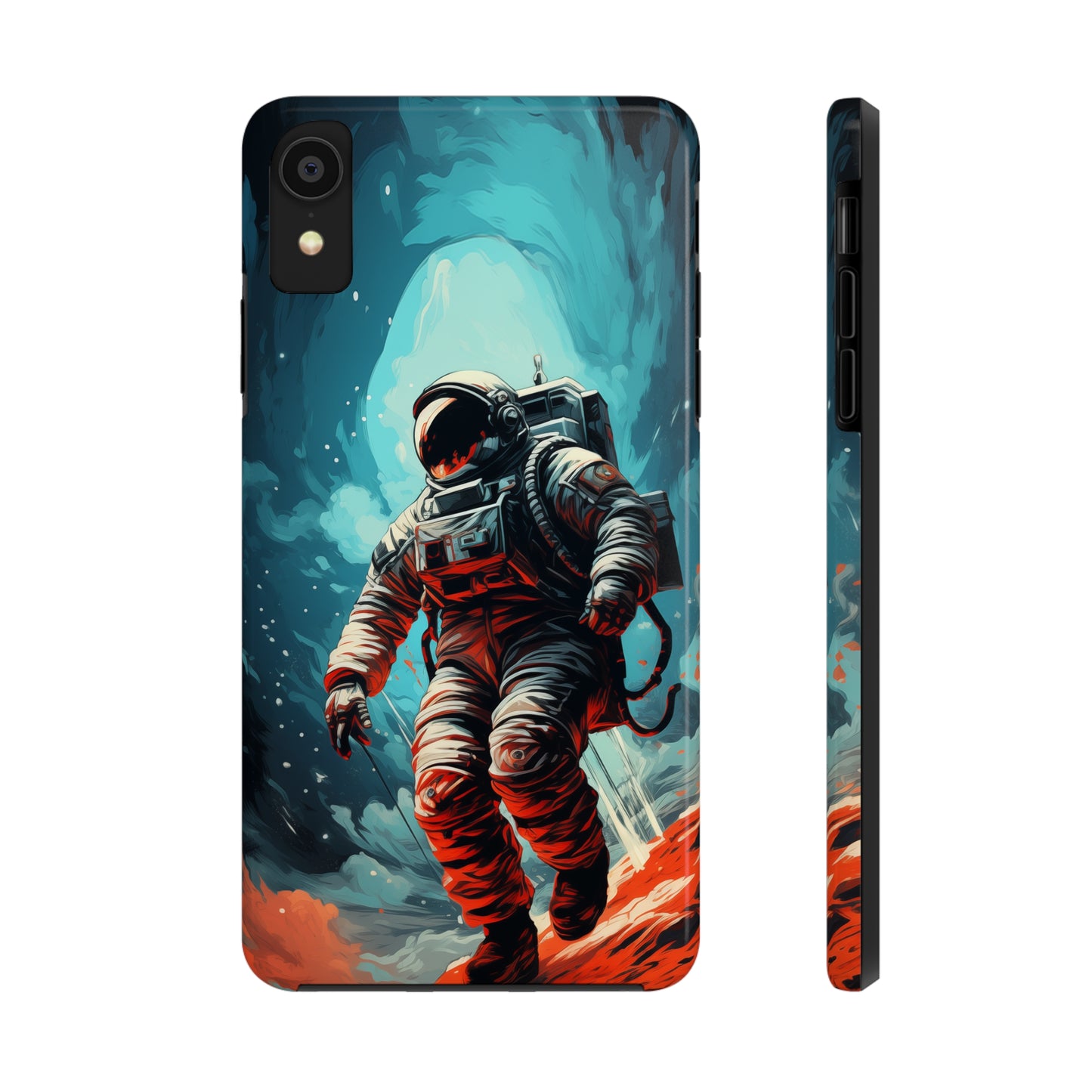 Astronaut #01, iPhone 7, 8, X, 11, 12, 13, 14, 15+ case.