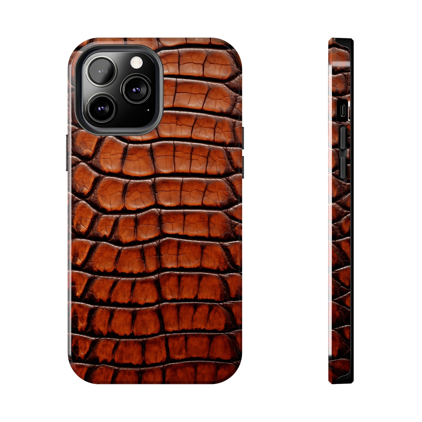 Alligator skin #04, iPhone 7, 8, X, 11, 12, 13, 14, 15+ case.