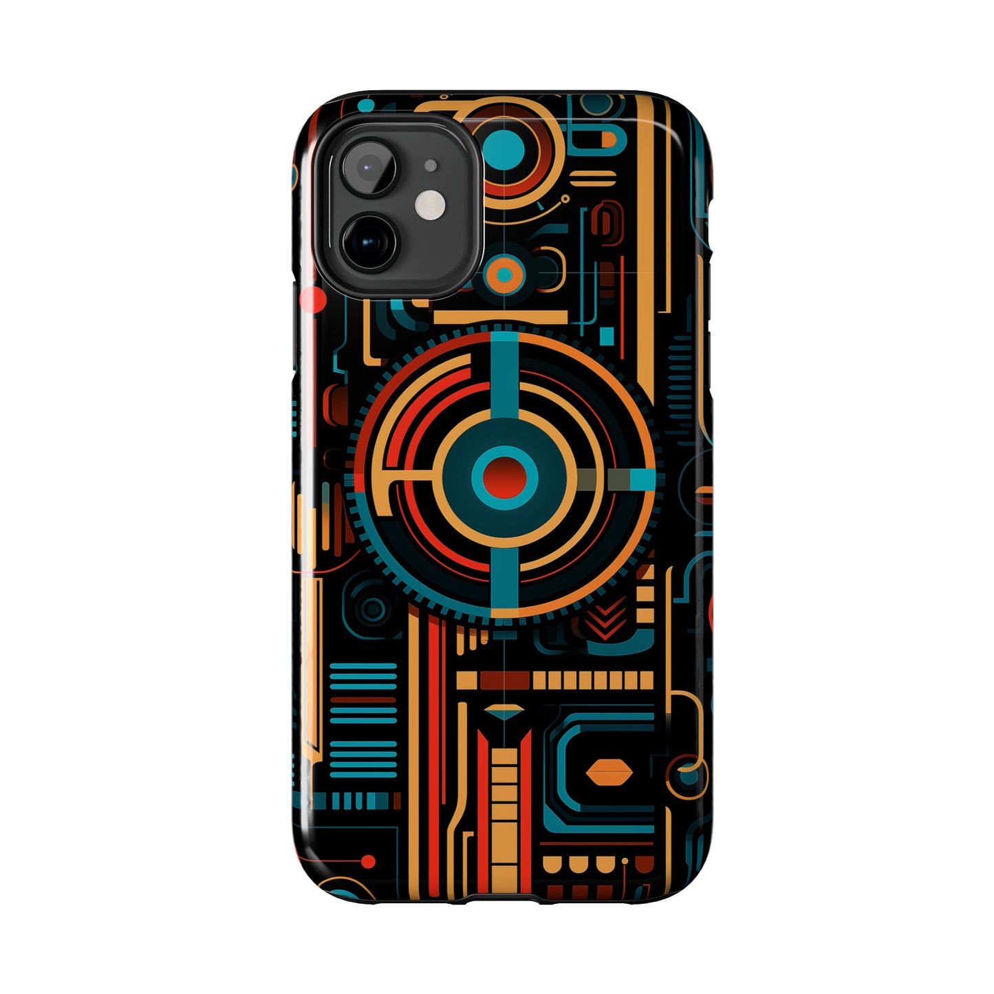 Futuristic #05, iPhone 7, 8, X, 11, 12, 13, 14, 15+ case.