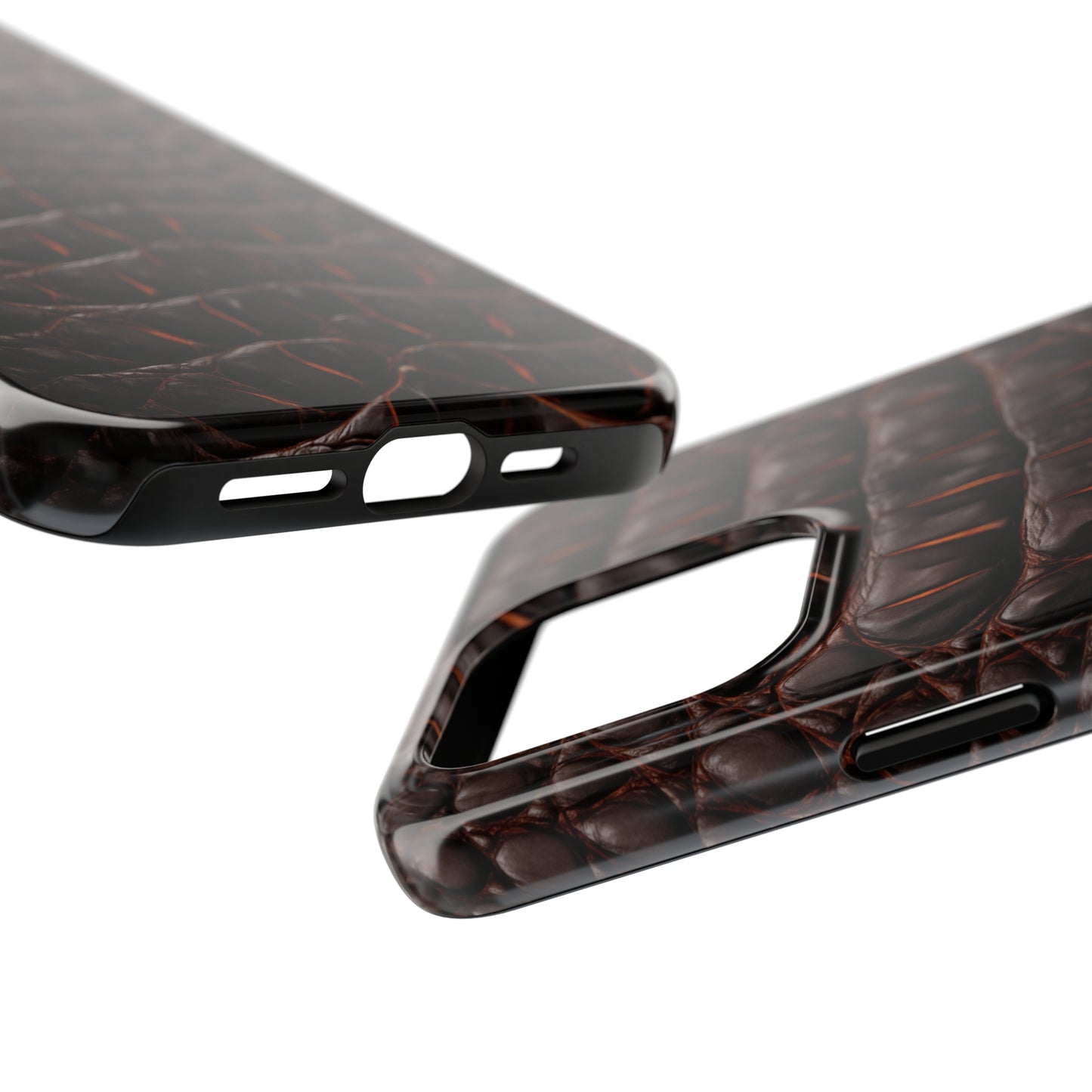 Alligator skin #01, iPhone 7, 8, X, 11, 12, 13, 14, 15+ case.