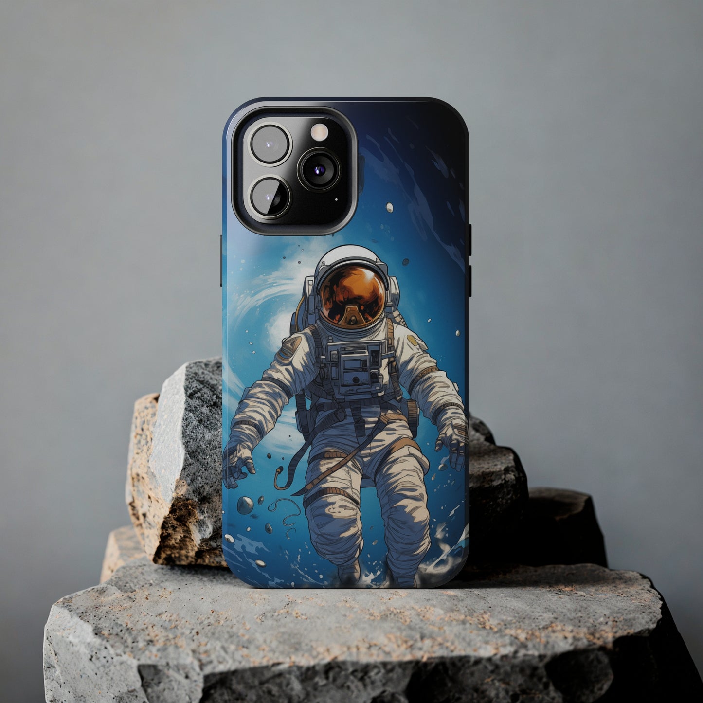 Astronaut #02, iPhone 7, 8, X, 11, 12, 13, 14, 15+ case.