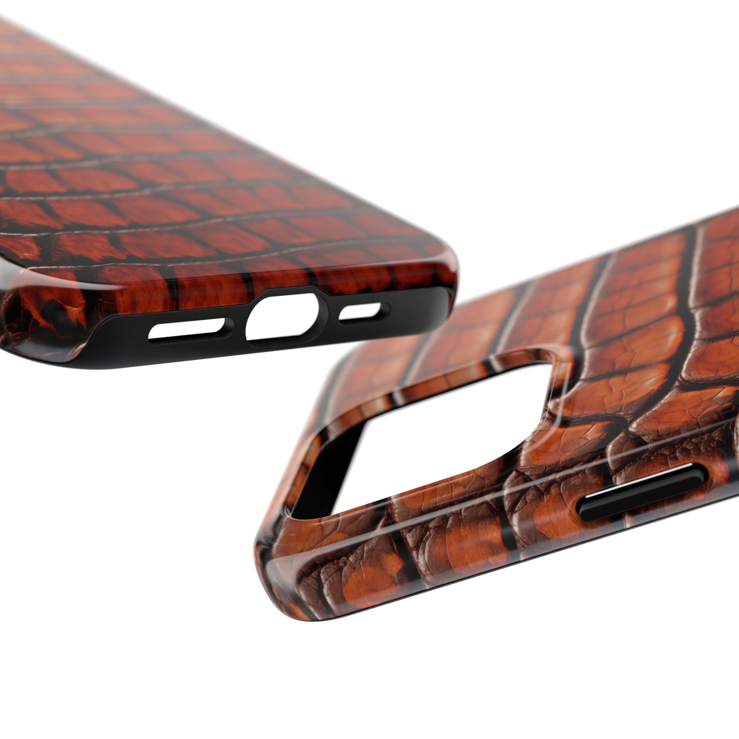 Alligator skin #04, iPhone 7, 8, X, 11, 12, 13, 14, 15+ case.