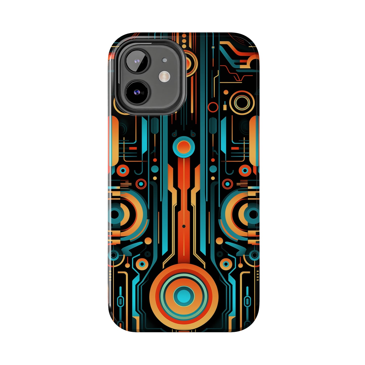 Futuristic #08, iPhone 7, 8, X, 11, 12, 13, 14, 15+ case.