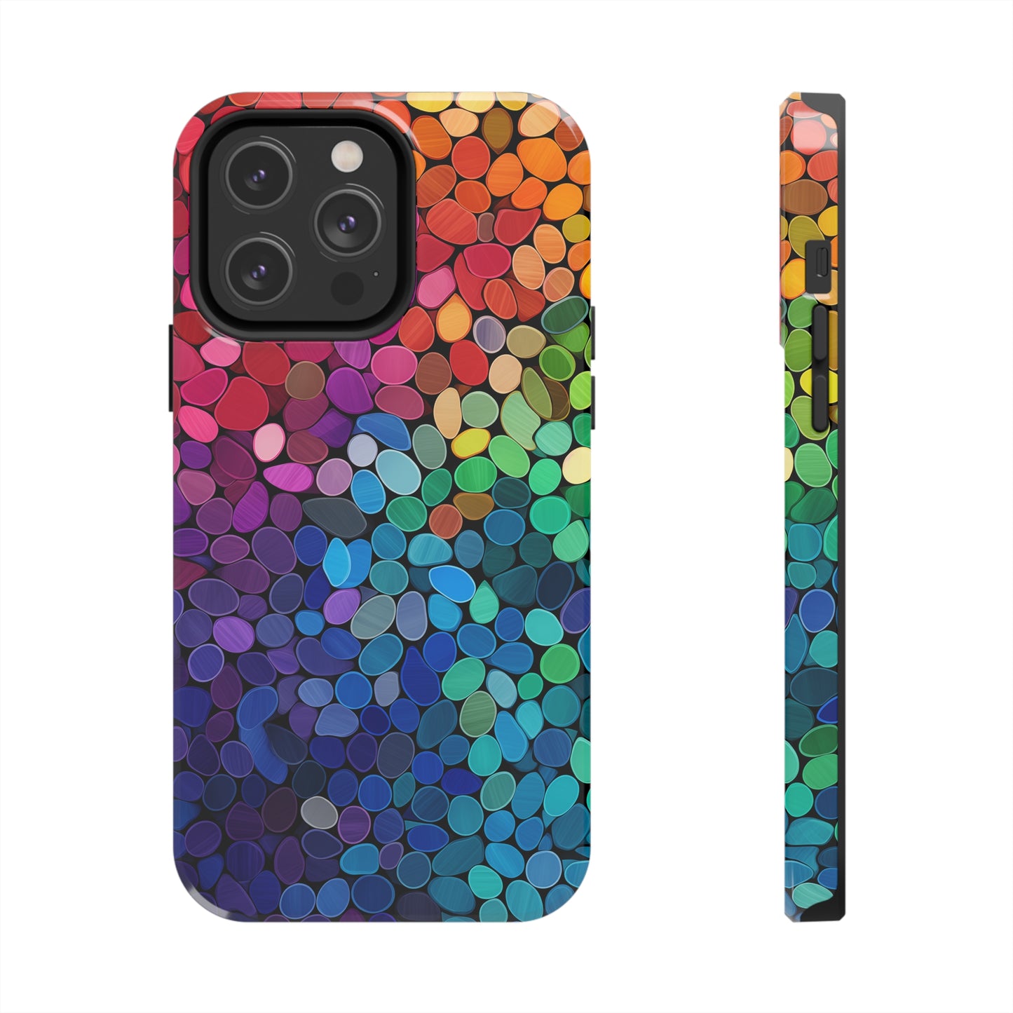 Rainbow Effect, iPhone 7, 8, X, 11, 12, 13, 14, 15+ case.