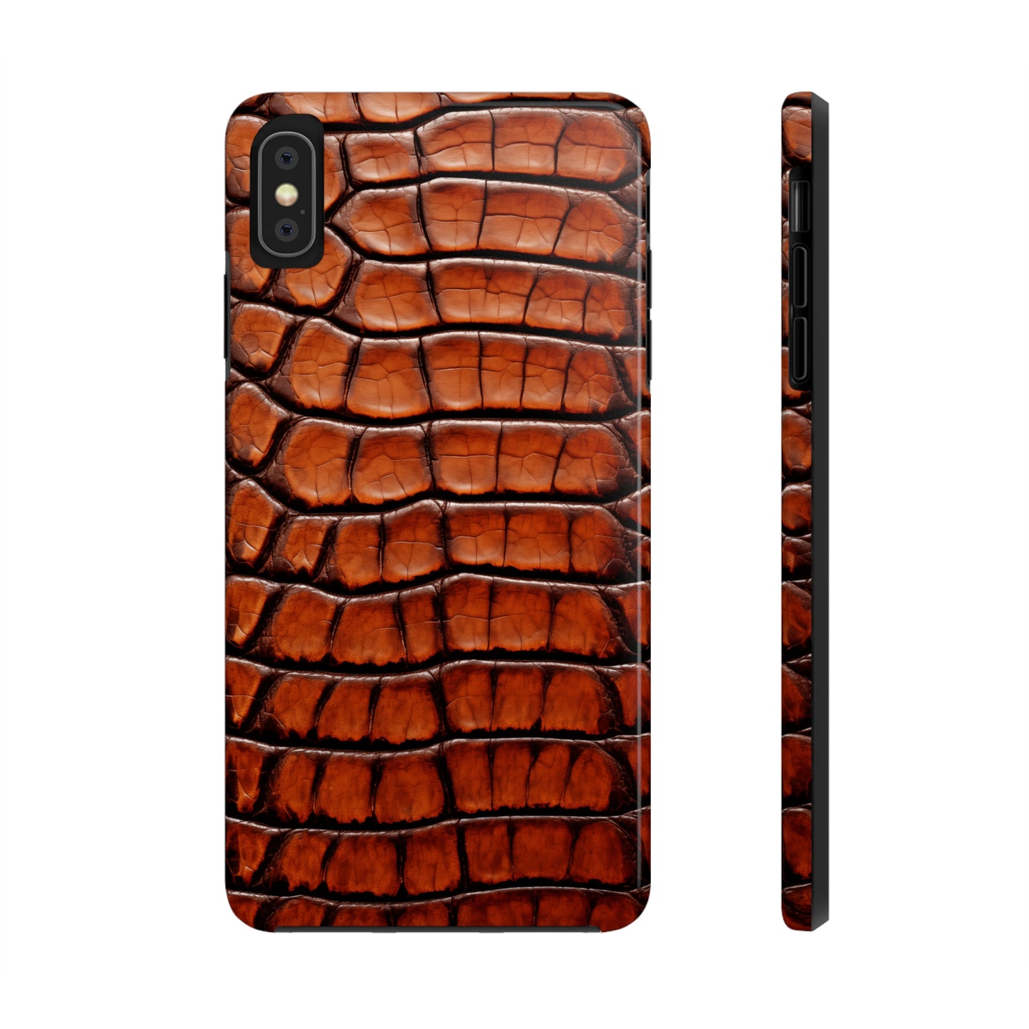 Alligator skin #04, iPhone 7, 8, X, 11, 12, 13, 14, 15+ case.