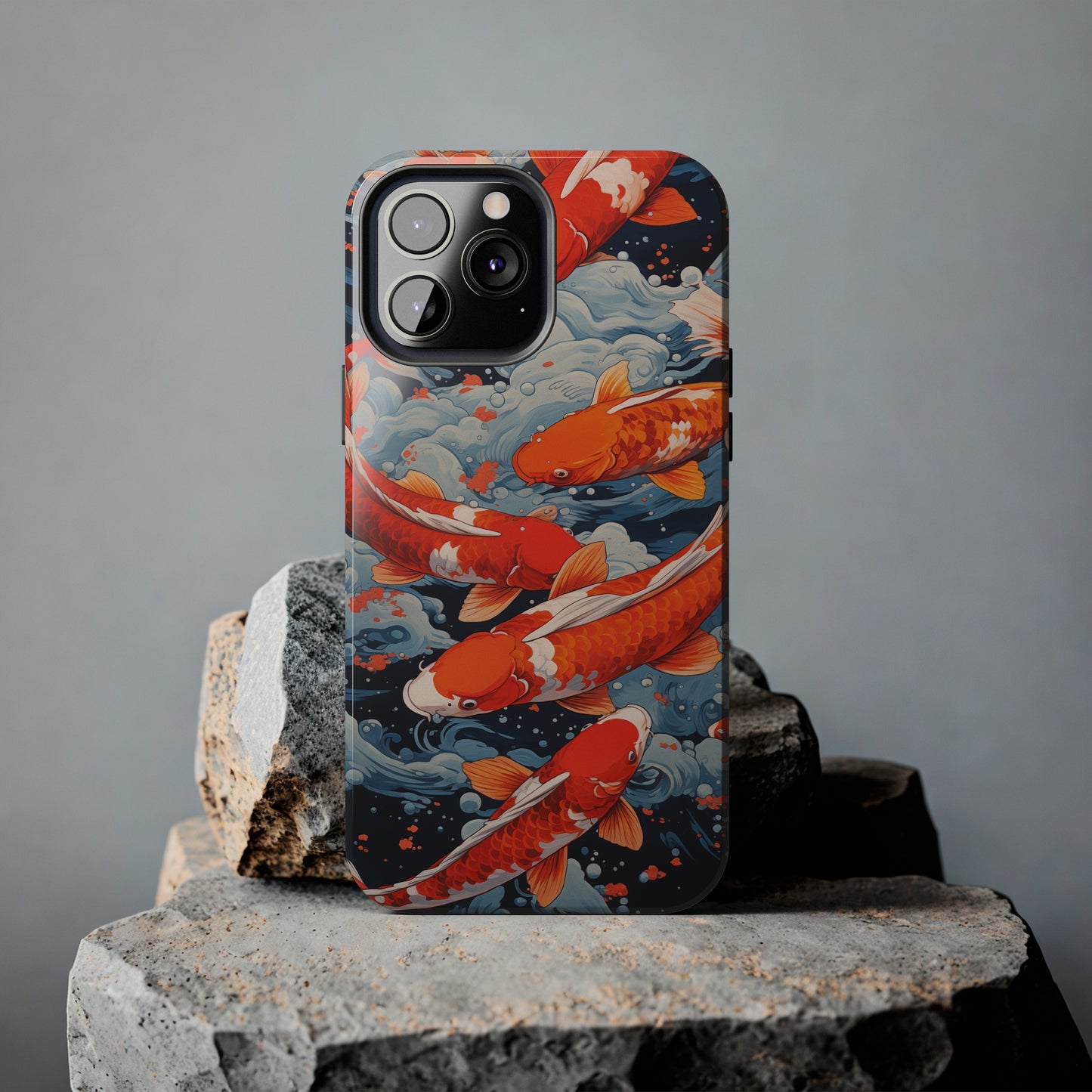 Koi fish #02, iPhone 7, 8, X, 11, 12, 13, 14, 15+ case.