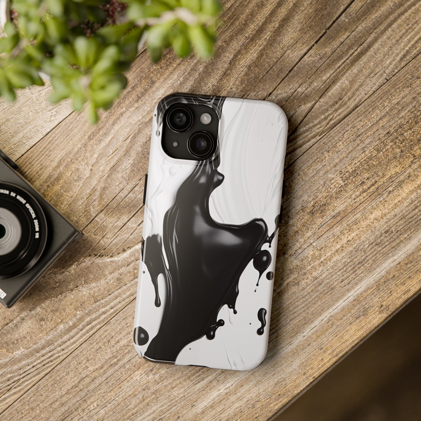 Splatter, iPhone 7, 8, X, 11, 12, 13, 14, 15+ case.