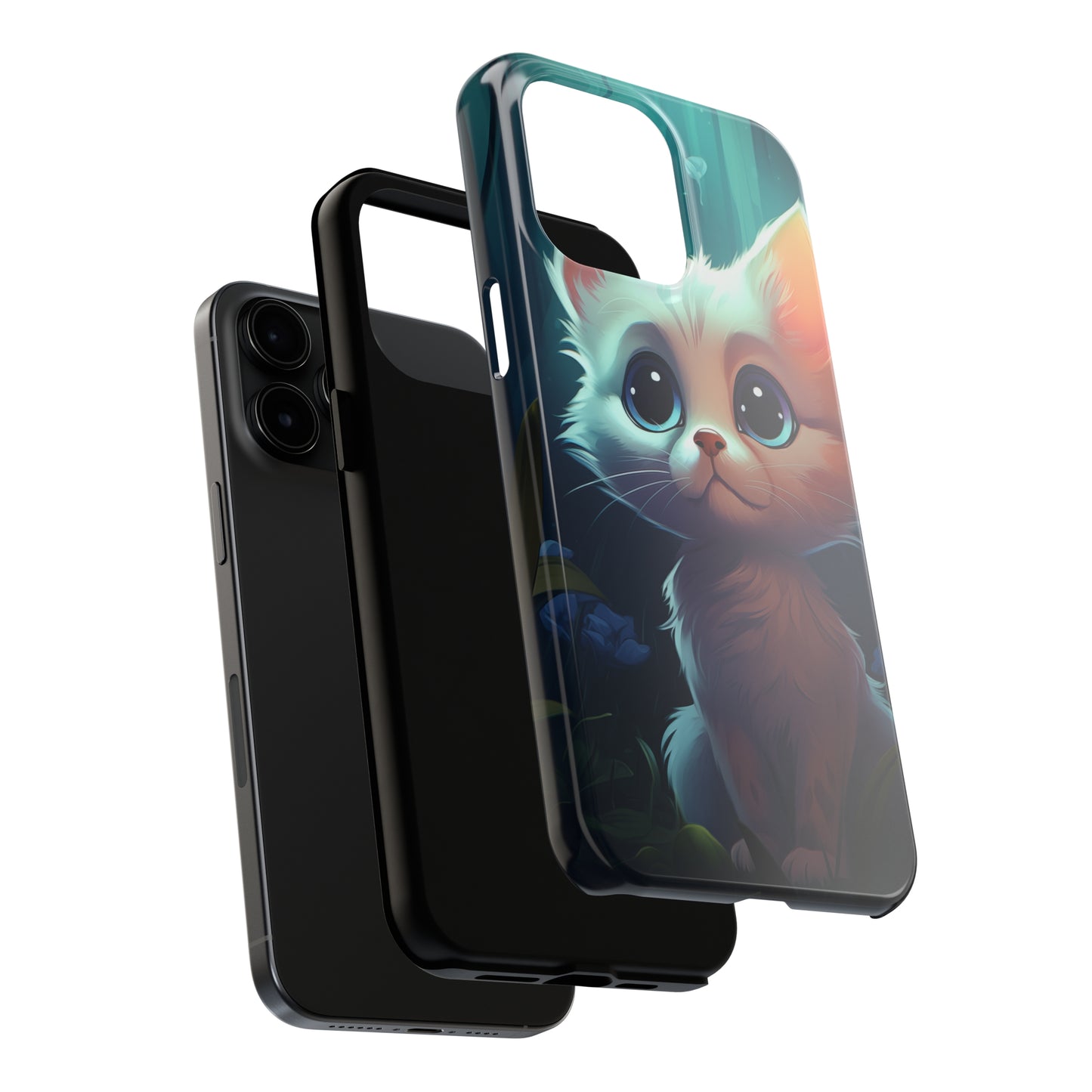 Kitten, iPhone 7, 8, X, 11, 12, 13, 14, 15+ case.