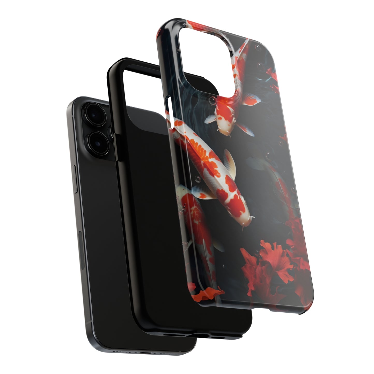 Koi fish #05, iPhone 7, 8, X, 11, 12, 13, 14, 15+ case.