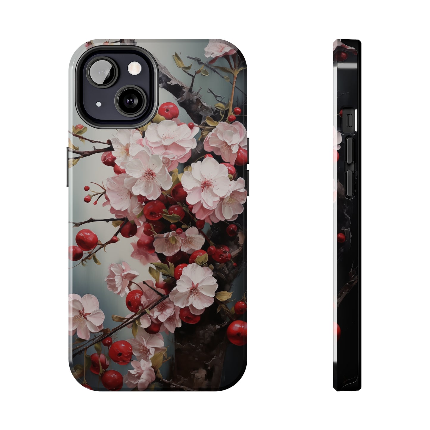 Cherries #08, iPhone 7, 8, X, 11, 12, 13, 14, 15+ case.