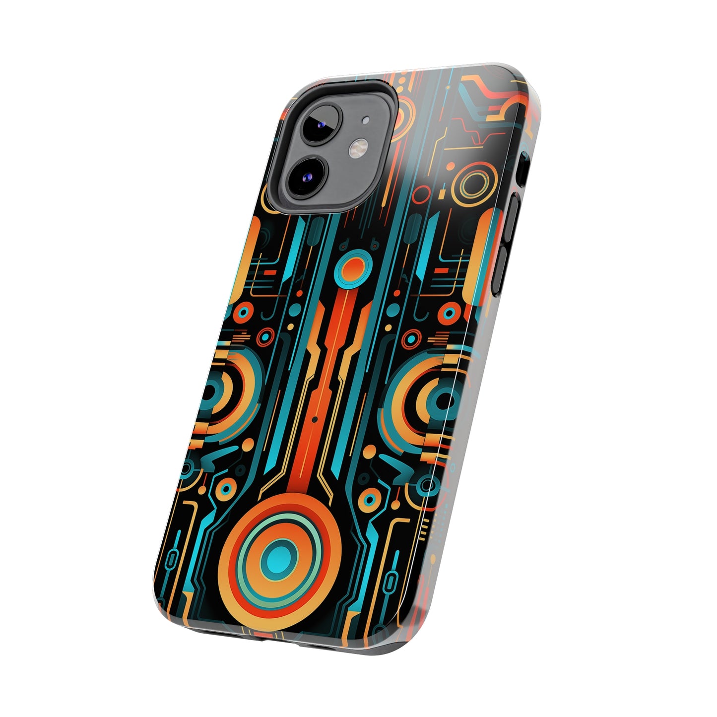 Futuristic #08, iPhone 7, 8, X, 11, 12, 13, 14, 15+ case.