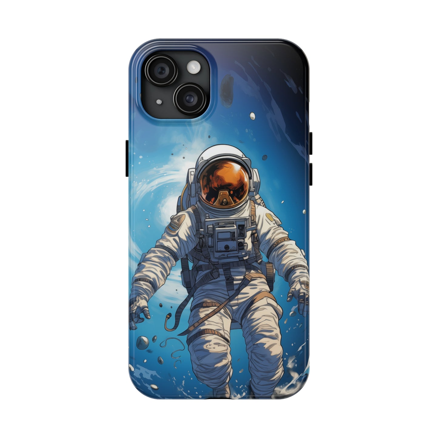 Astronaut #02, iPhone 7, 8, X, 11, 12, 13, 14, 15+ case.