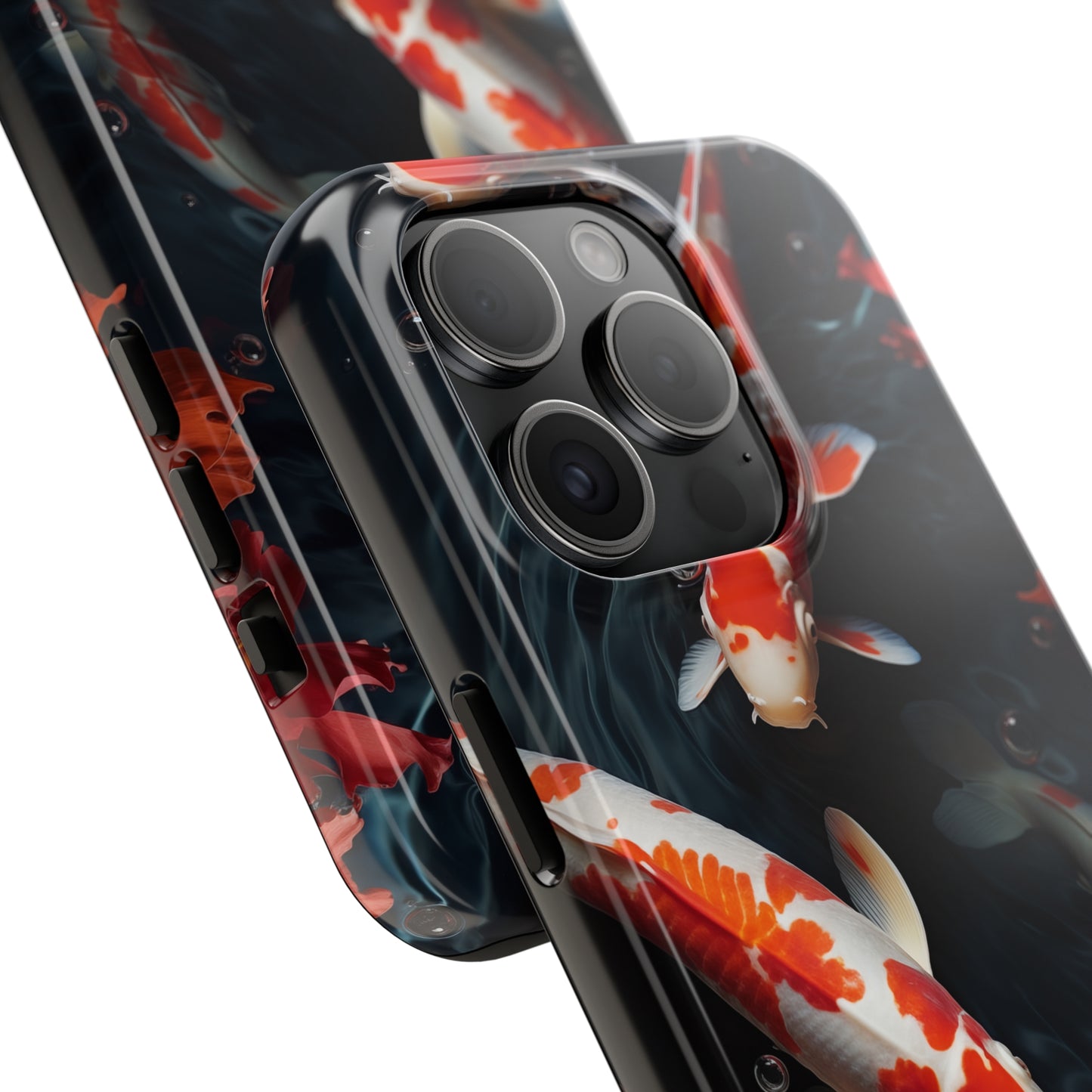 Koi fish #05, iPhone 7, 8, X, 11, 12, 13, 14, 15+ case.