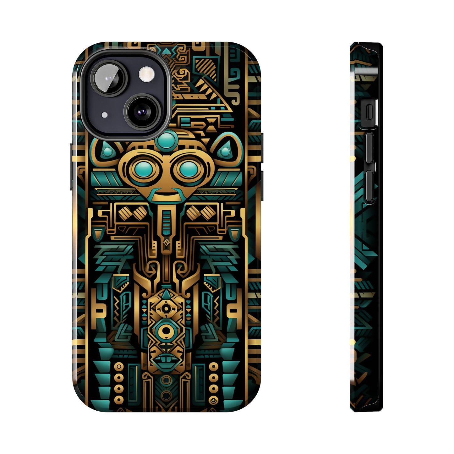 Aztec Vibes #03, iPhone 7, 8, X, 11, 12, 13, 14, 15+ case.